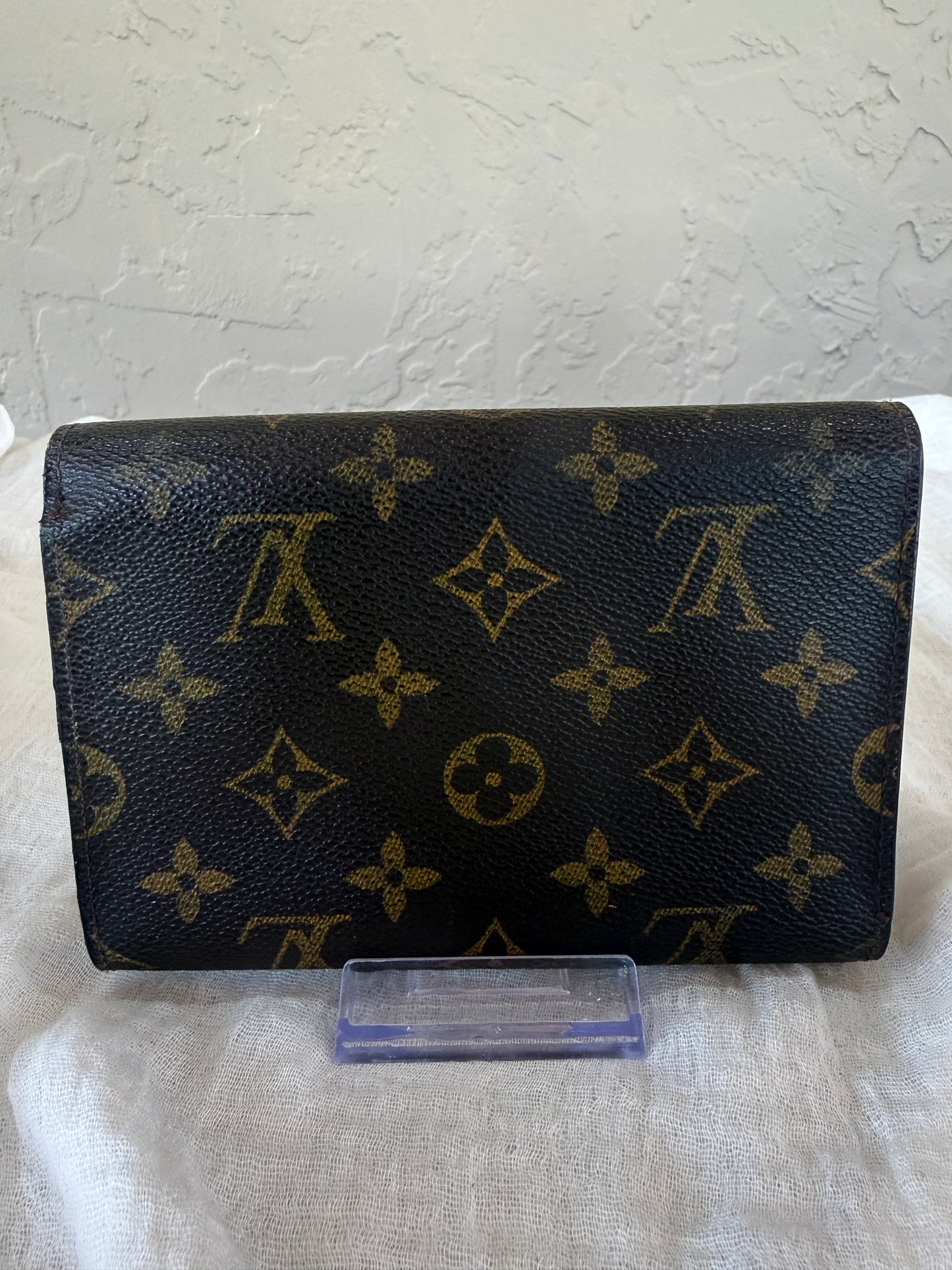Louis Vuitton Monogram Coated Canvas Compact Trifold Wallet SD0061