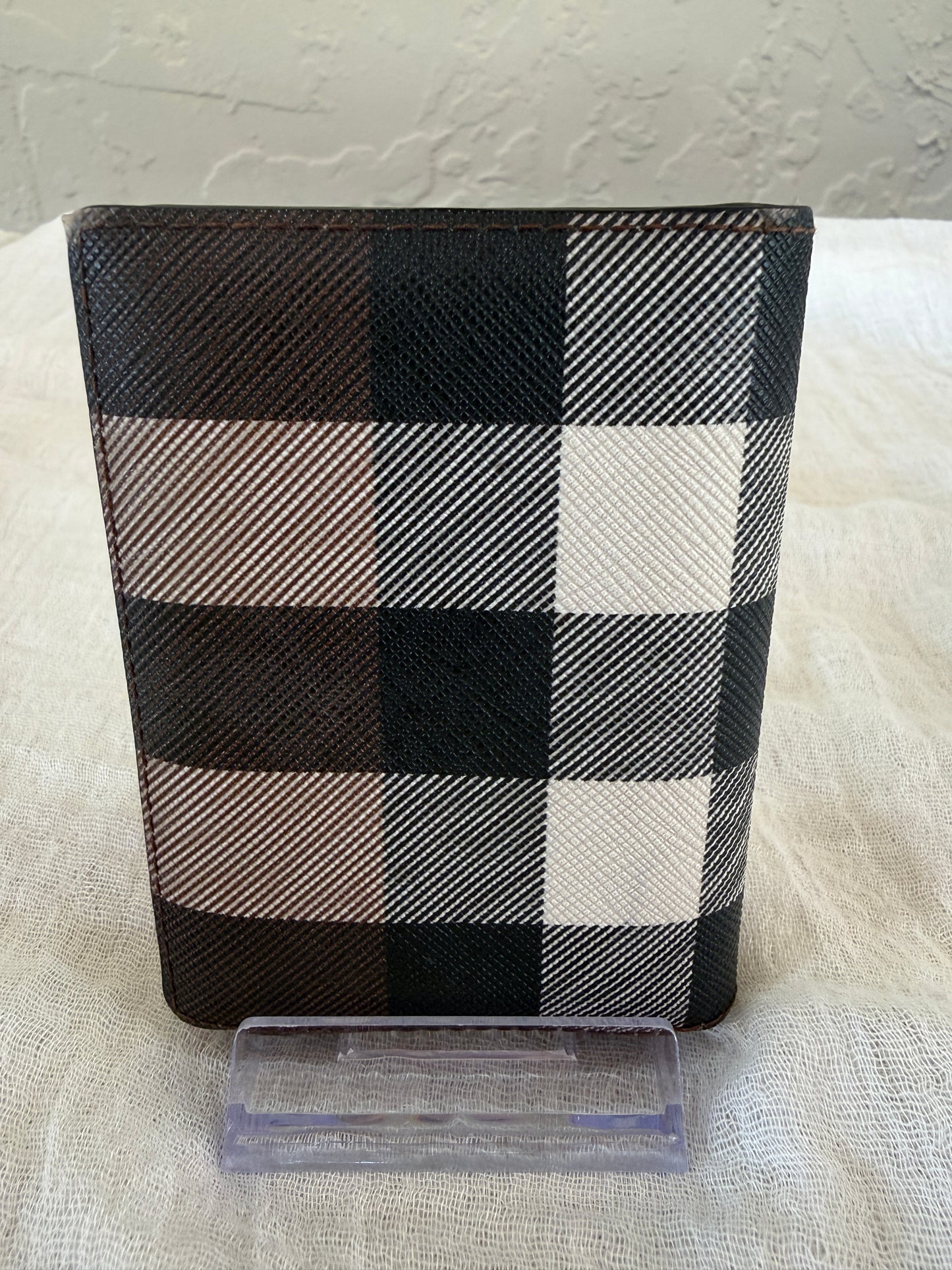 Burberry Nova Check Coated Canvas Pocket Organizer