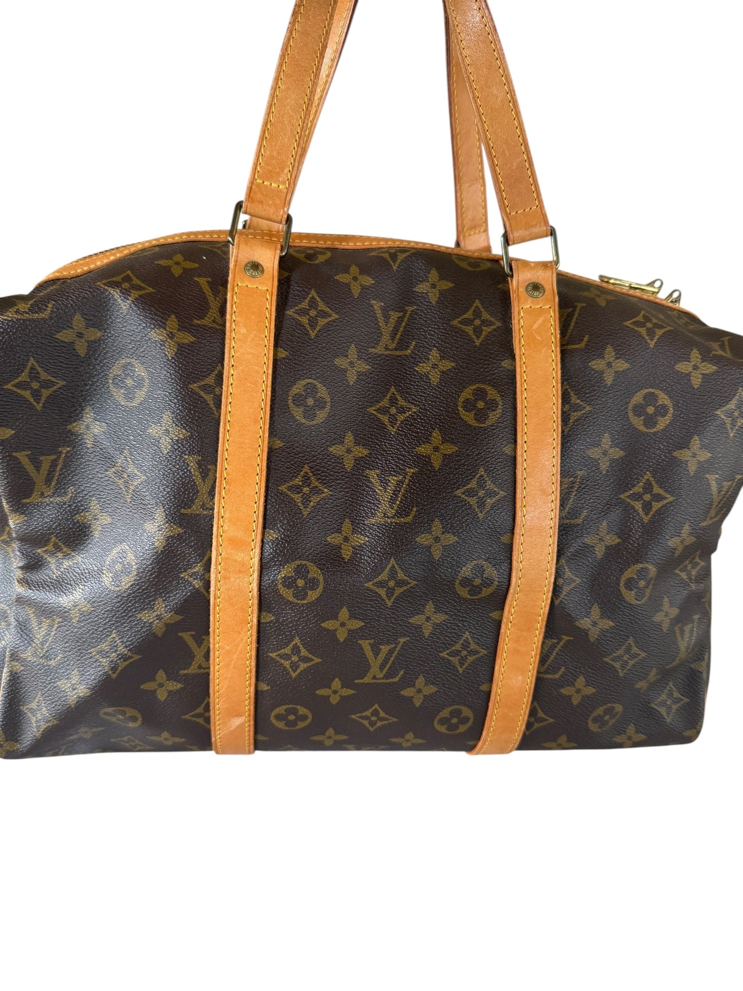 Louis Vuitton Monogram Coated Canvas Sac Souple 35 cm