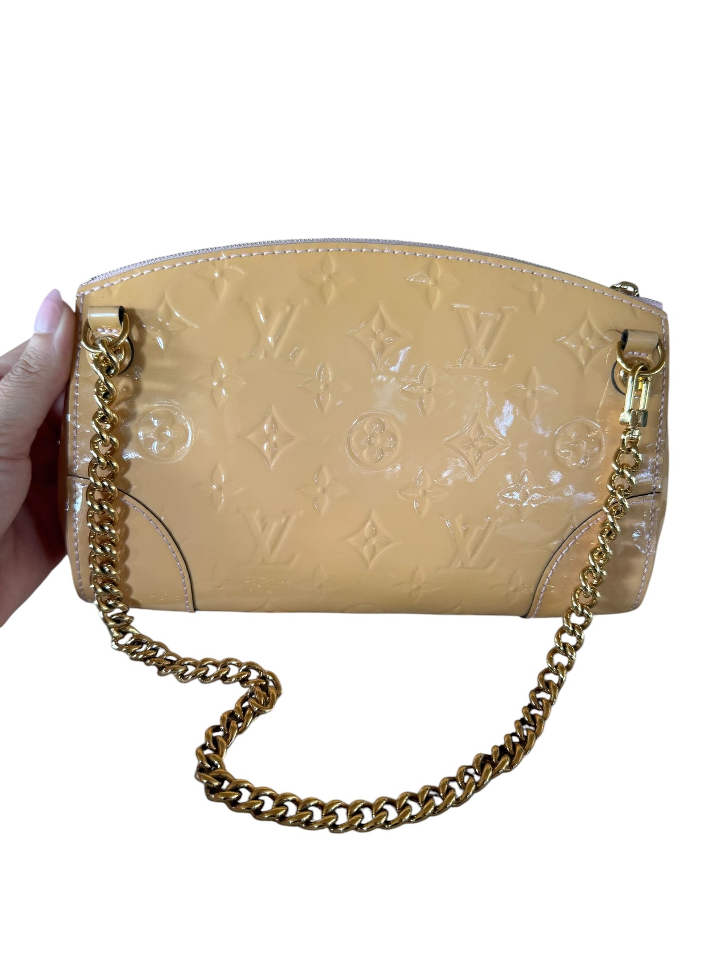 Louis Vuitton Beige Monogram Vernis Santa Monica 2Way AA4175