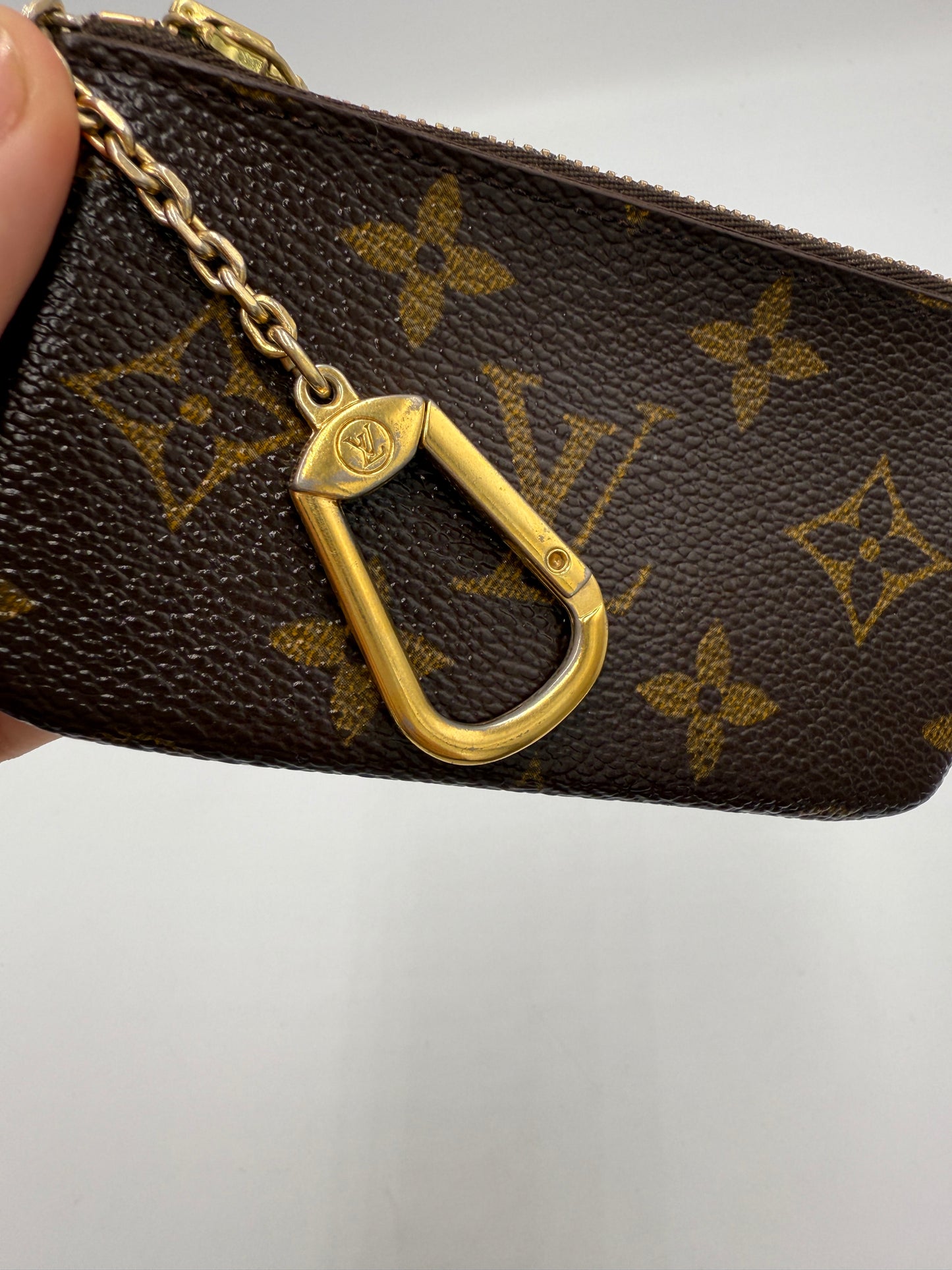 Louis Vuitton Monogram Coated Canvas Key Cles SD0021