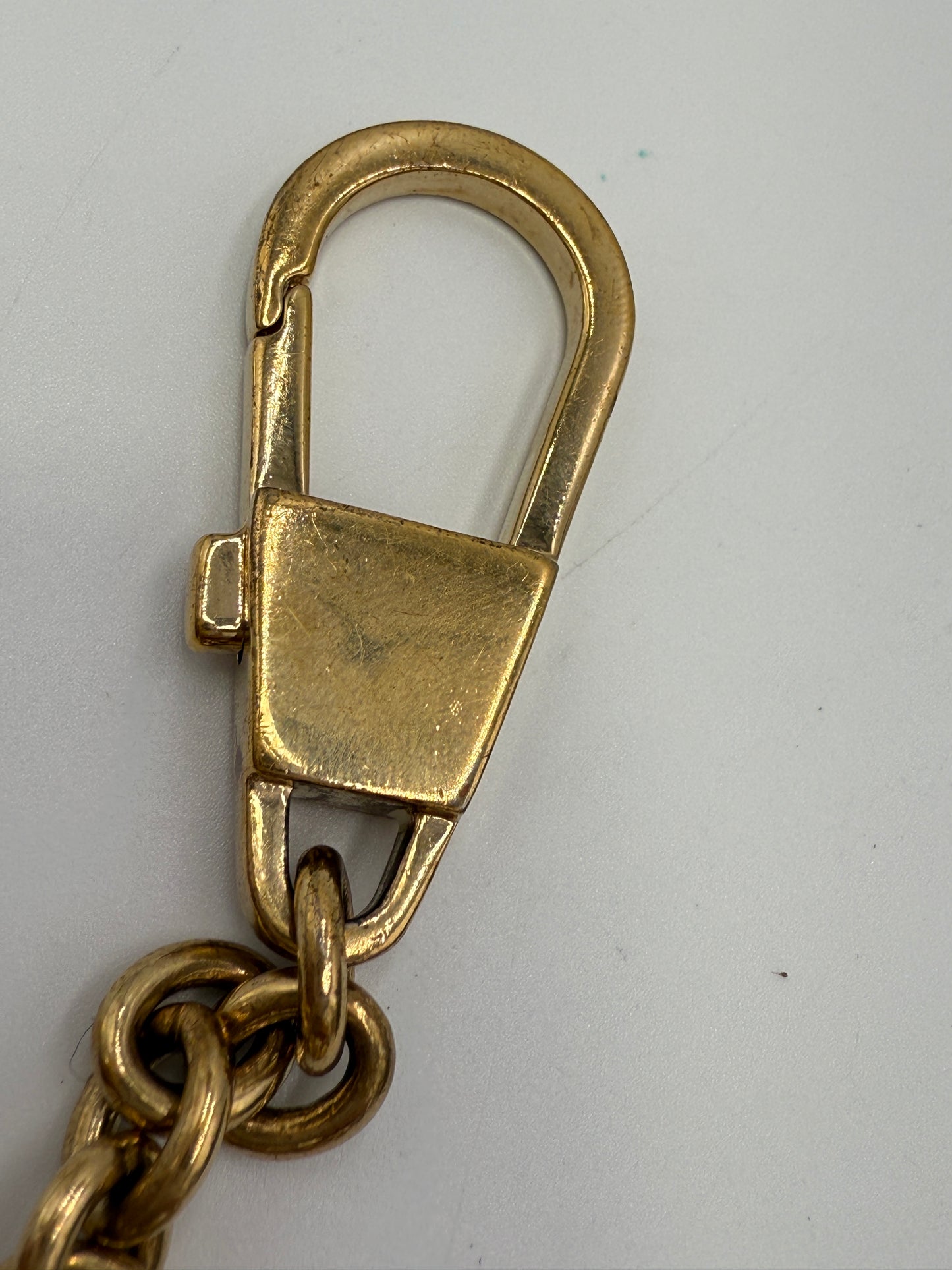 Gucci Bijoux Pearl Interlocking GG Bag Charm Keychain