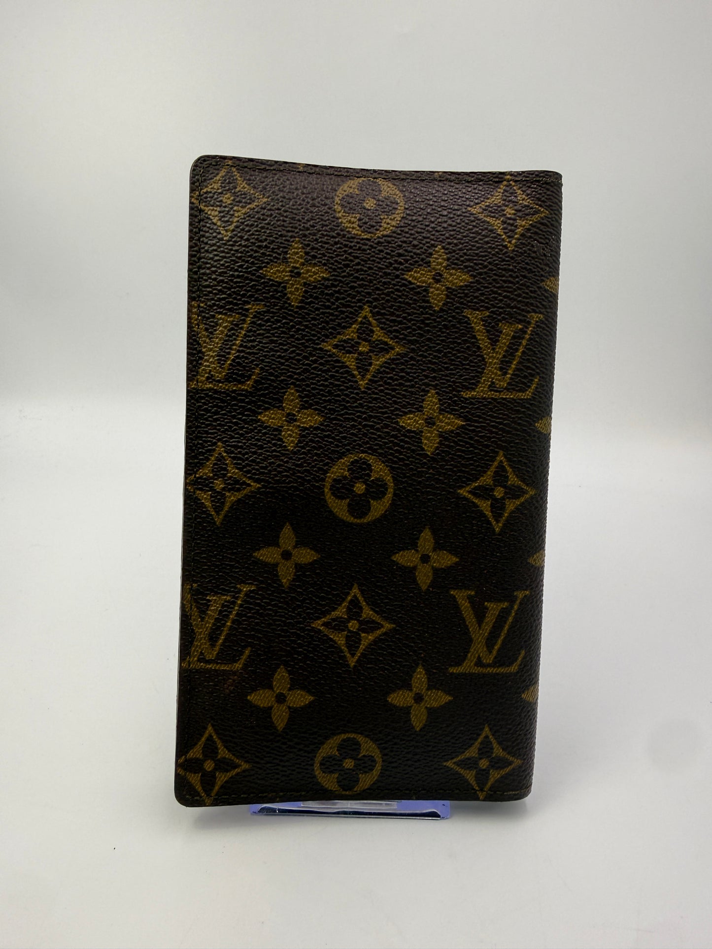 Louis Vuitton Monogram Canvas Long Bifold Wallet Notebook Cover