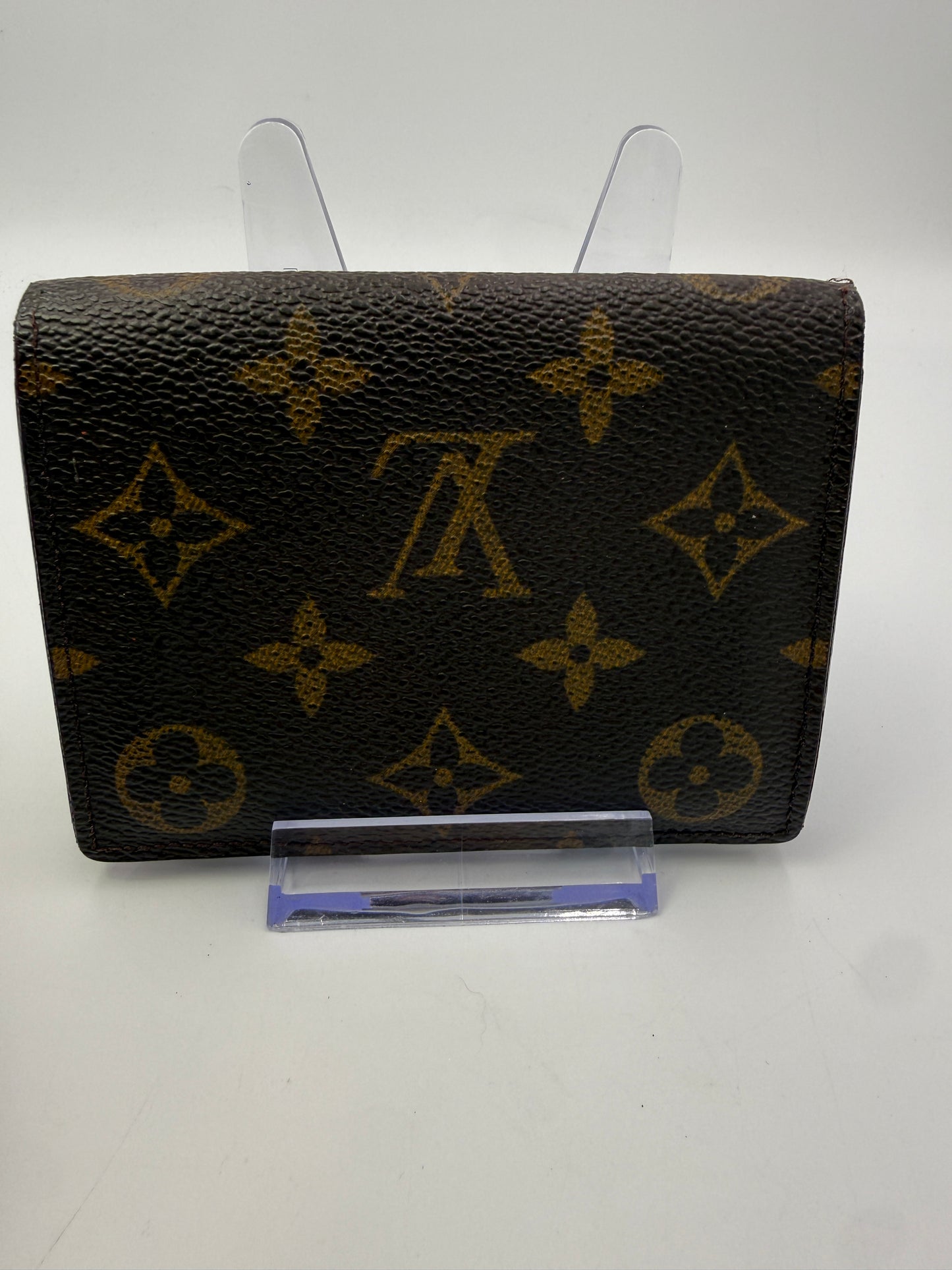 Louis Vuitton Monogram Coated Canvas Compact ID Wallet CT1000