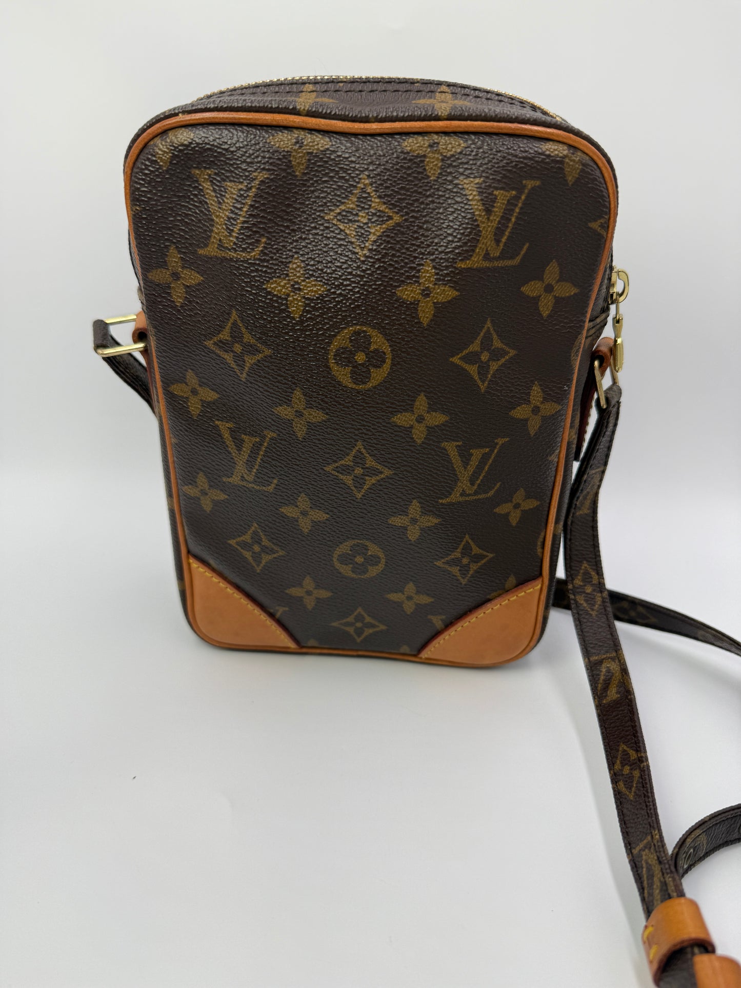 Louis Vuitton Monogram Coated Canvas Danube Crossbody SD0011