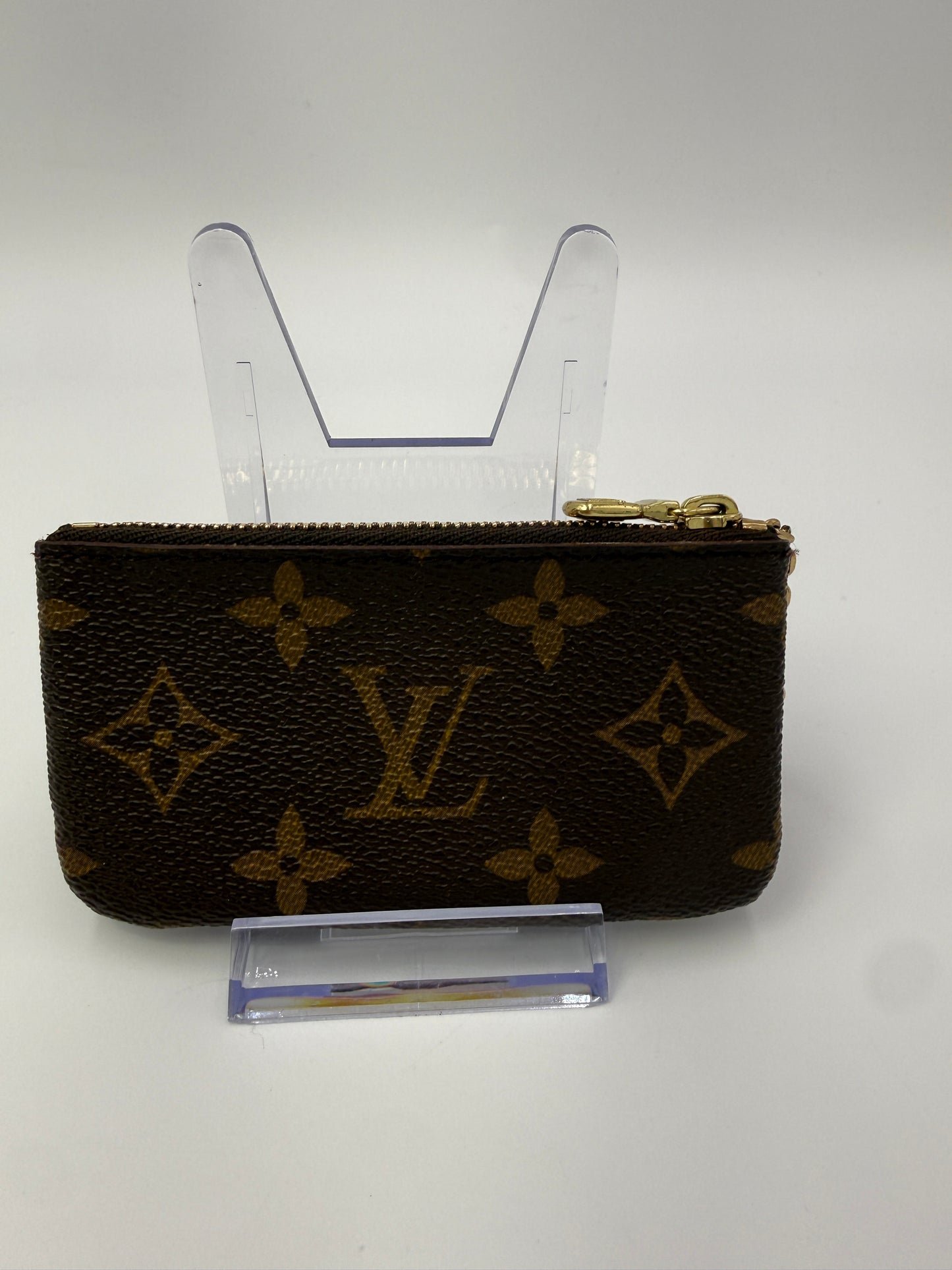 Louis Vuitton Monogram Coated Canvas Key Cles CA1917