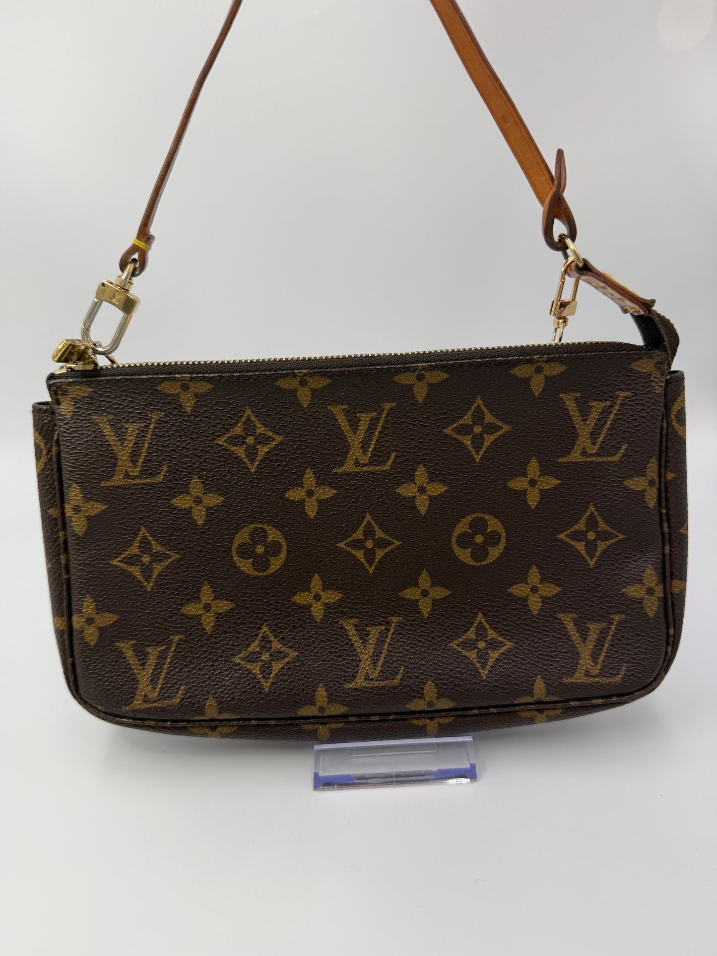 Louis Vuitton Monogram Coated Canvas Pochette SL1927