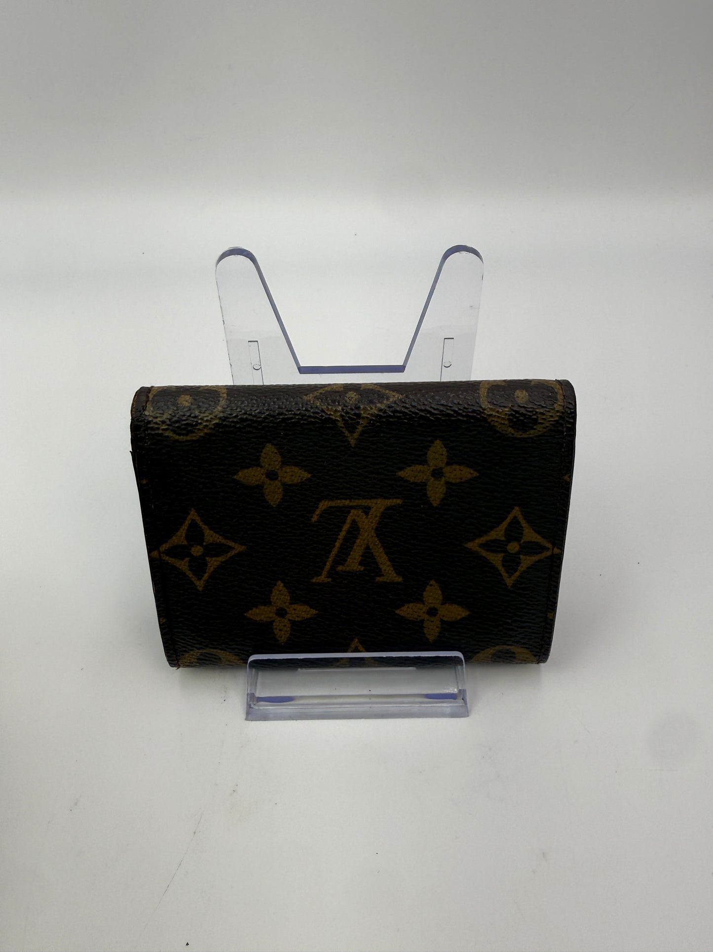 Louis Vuitton Monogram Coated Canvas Card Holder CA0078