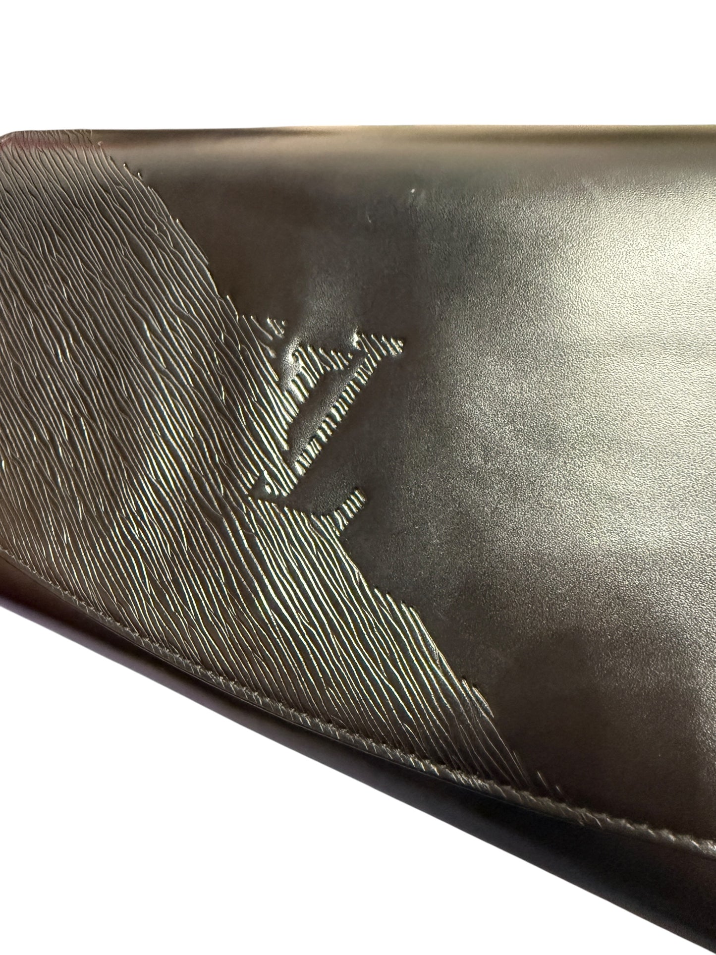 Louis Vuitton Rare Black Epi Leather Clutch MI0976