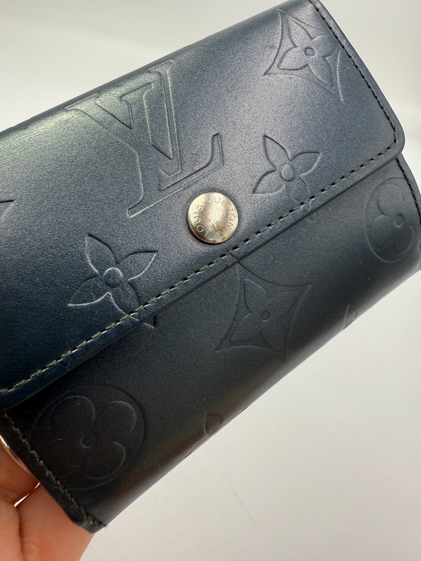 Louis Vuitton Vernis Matte Ludlow Wallet BJ0052