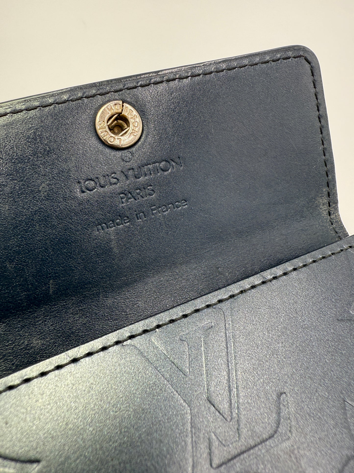 Louis Vuitton Vernis Matte Ludlow Wallet BJ0052