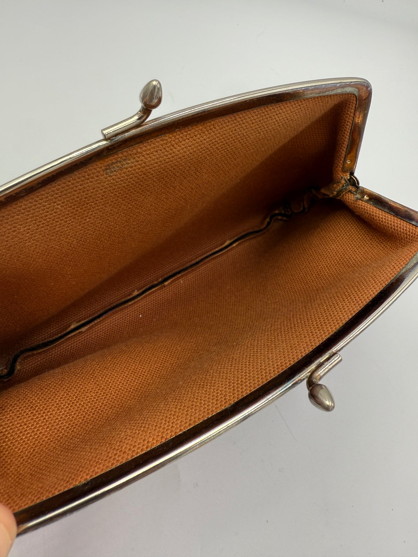 Louis Vuitton Monogram Kisslock Cosmetic Pouch Clutch