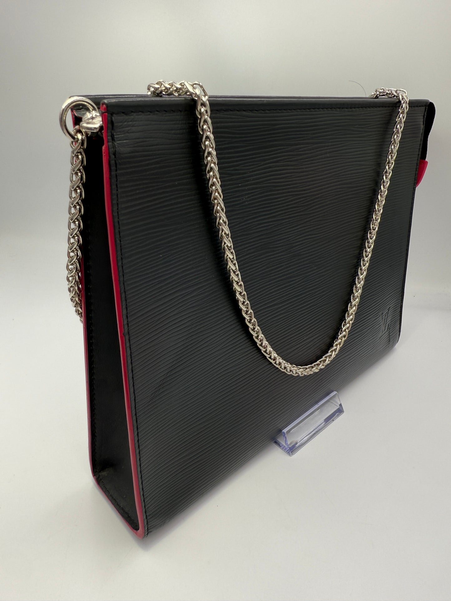 Louis Vuitton Black Pink Epi Toiletry Pouch 26 TA1197