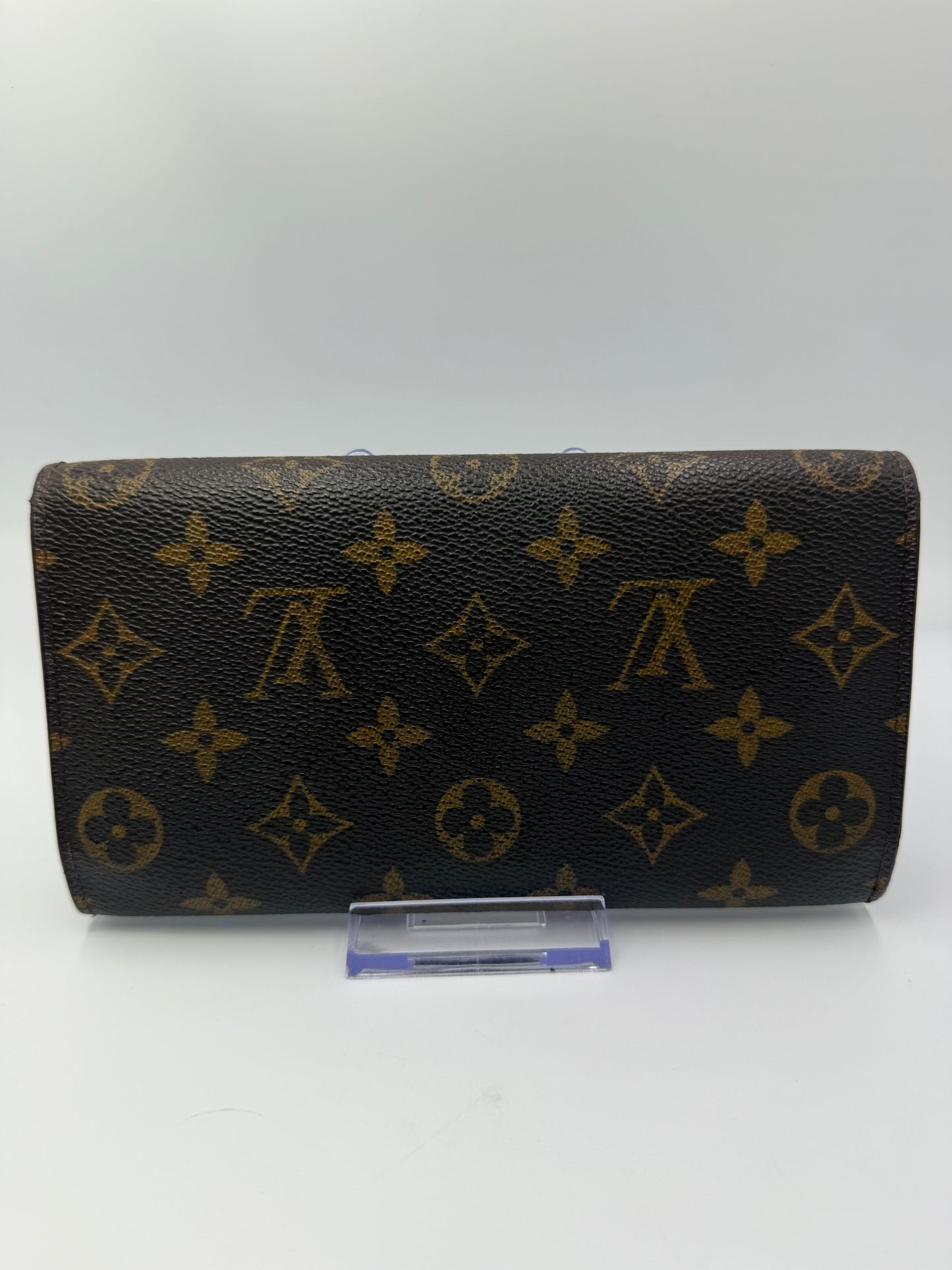 Louis Vuitton Monogram Coated Canvas International Wallet TH0938