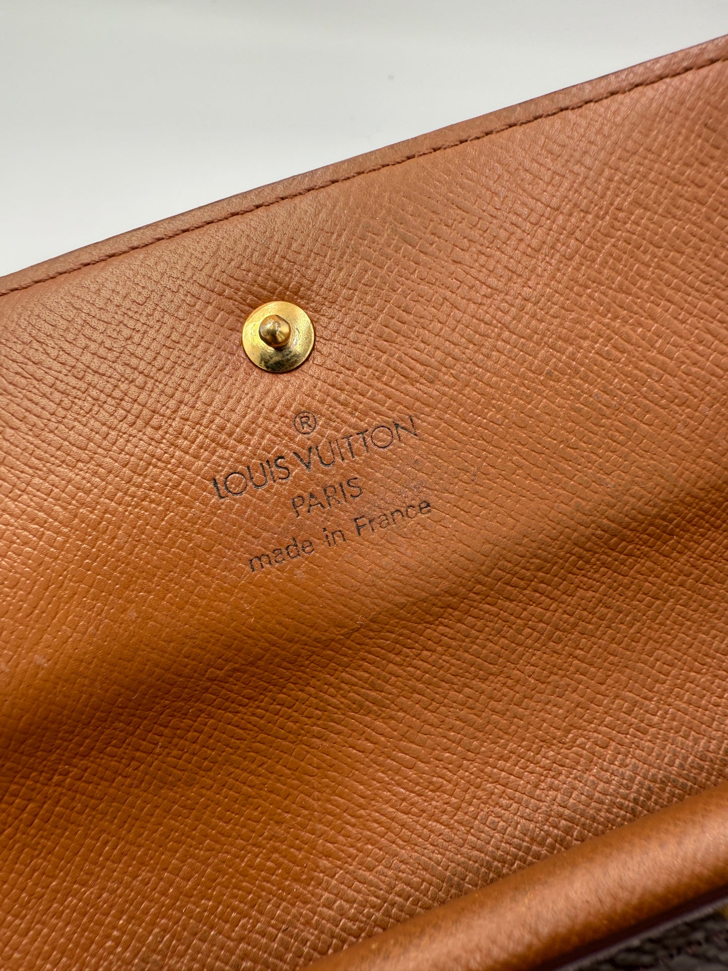 Louis Vuitton Monogram Coated Canvas International Wallet TH0938