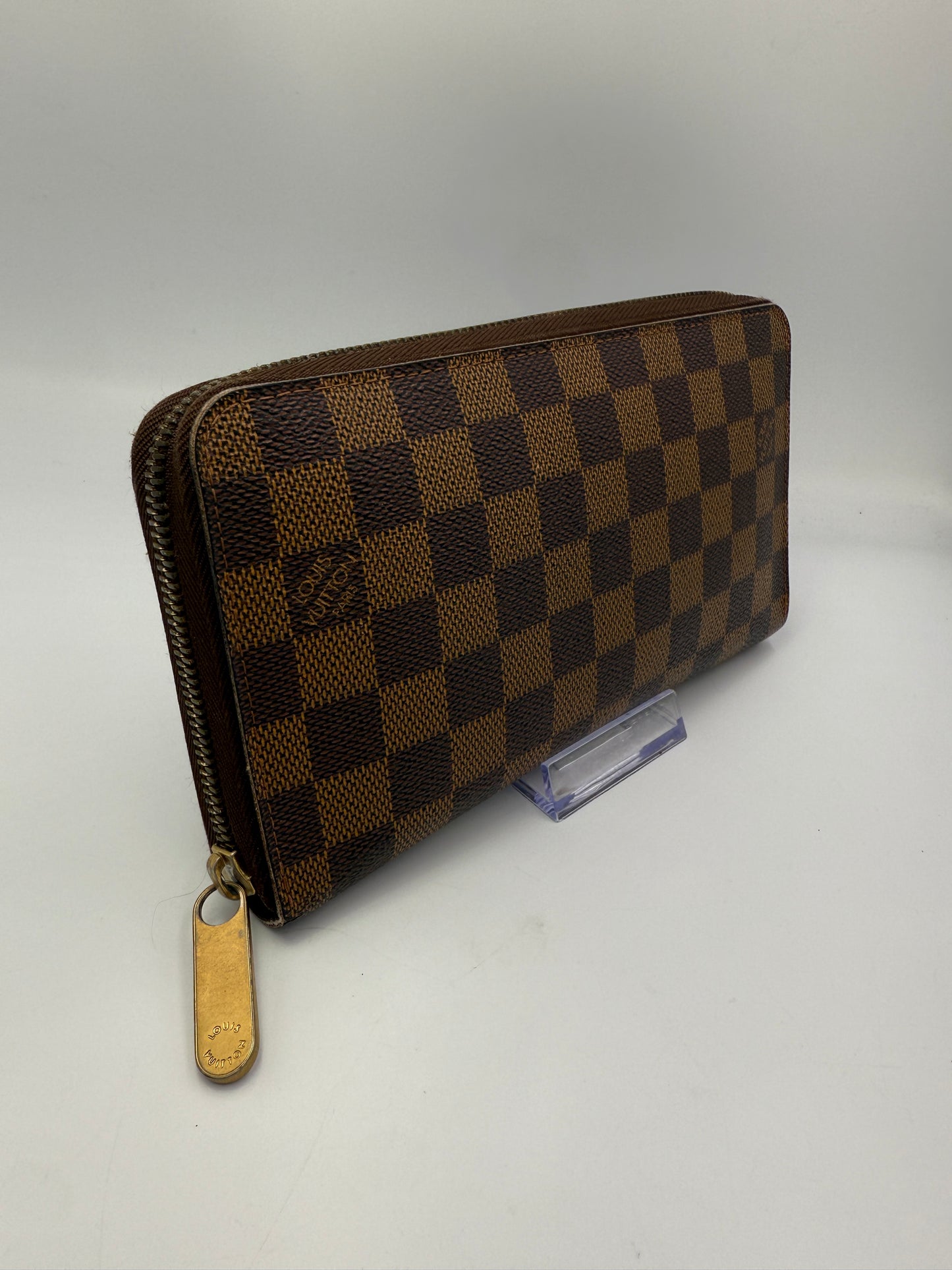 Louis Vuitton Damier Ebene Oversized Zippy Organizer CA4018
