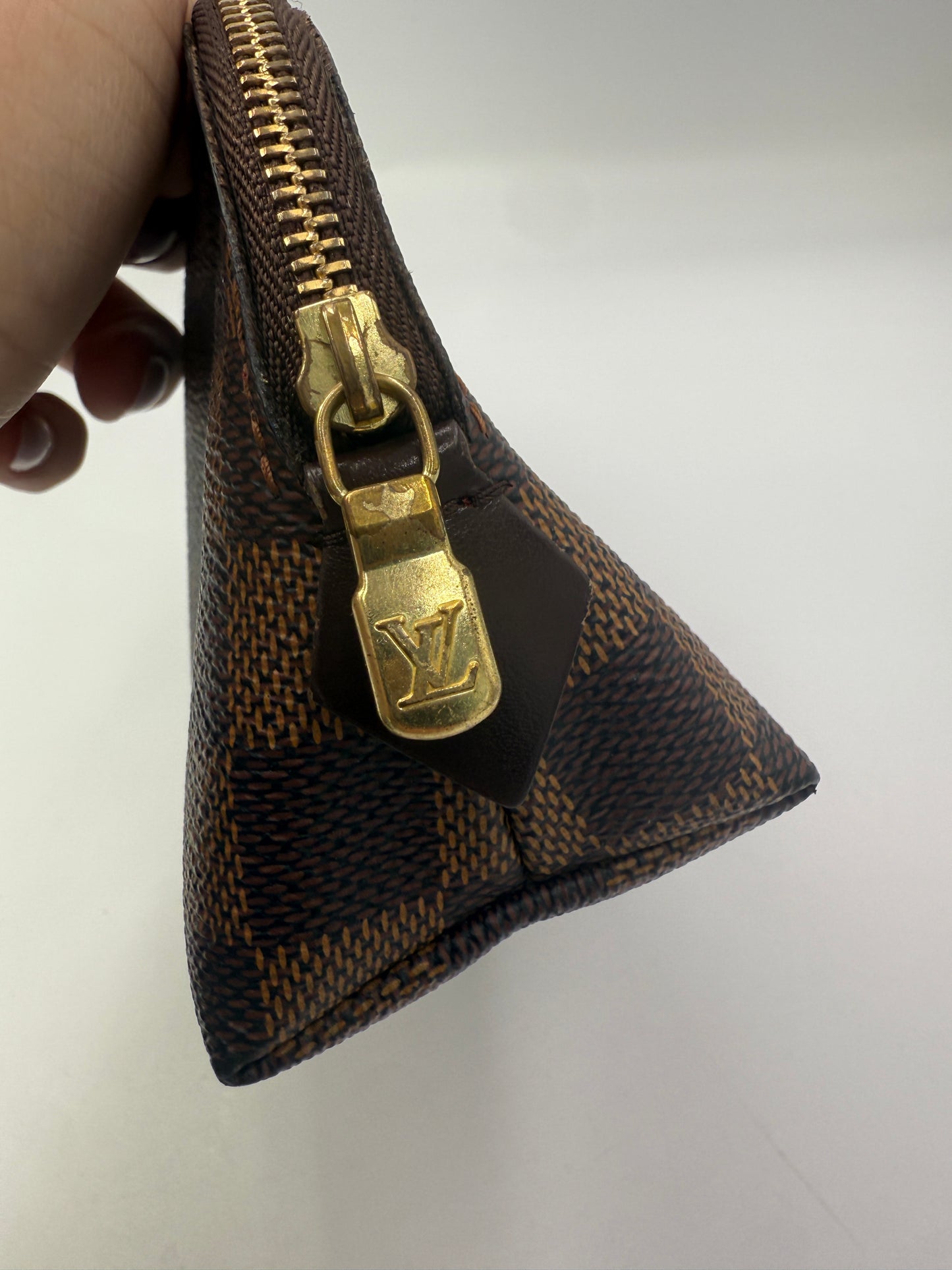Louis Vuitton Damier Ebene Cosmetic Pouch