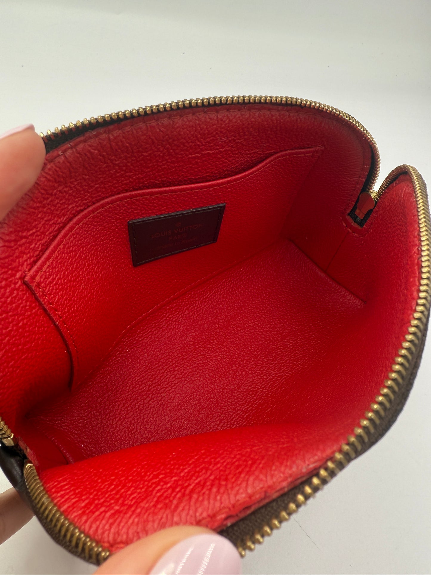 Louis Vuitton Damier Ebene Cosmetic Pouch