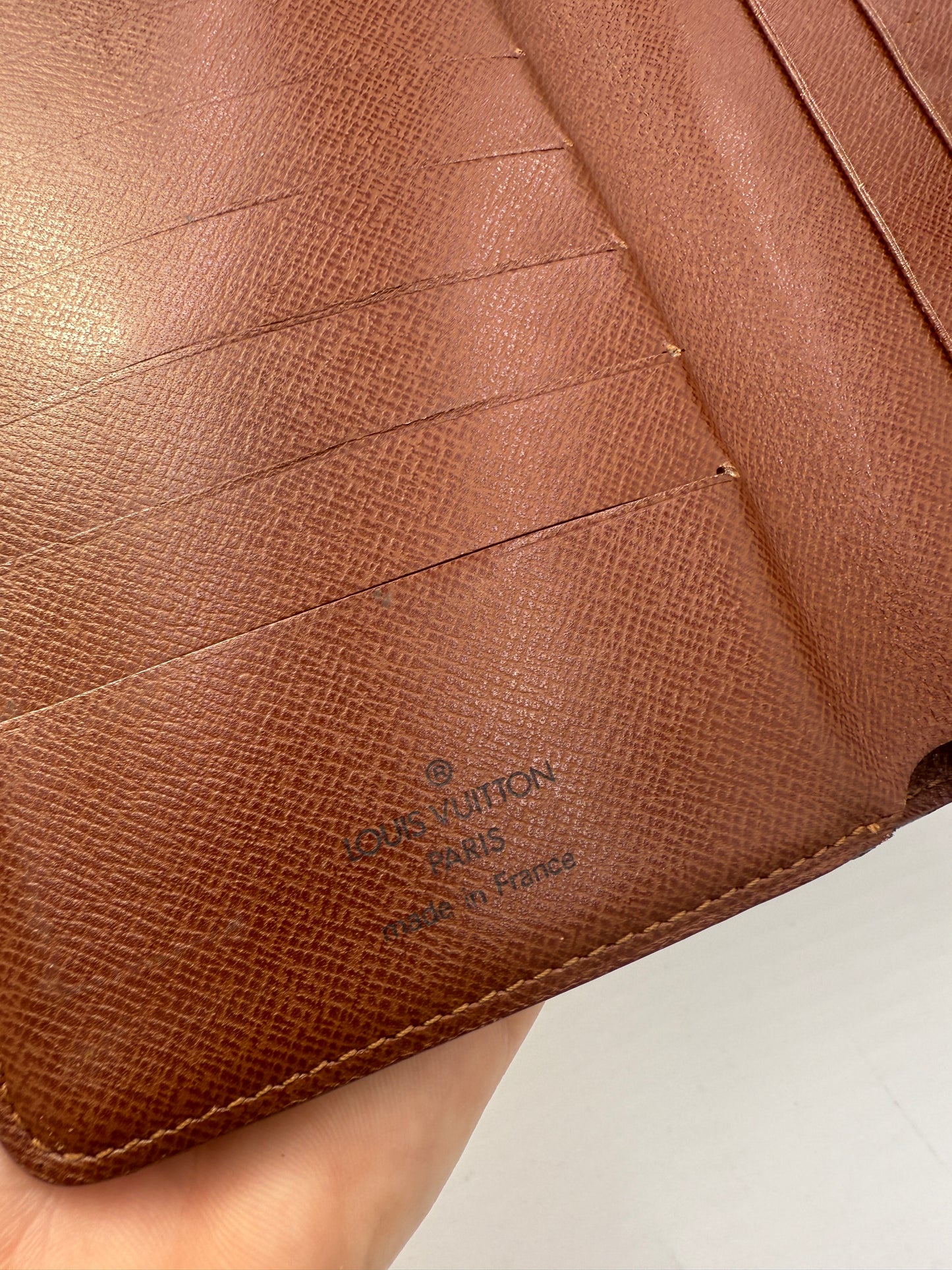 Louis Vuitton Monogram Porte Papier Zip Wallet SP1020