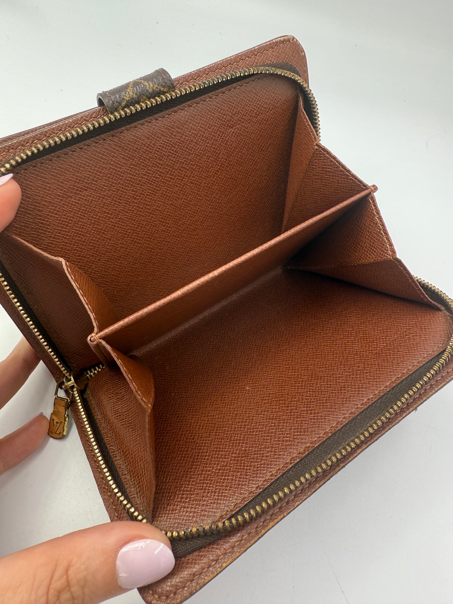 Louis Vuitton Monogram Porte Papier Zip Wallet SP1020