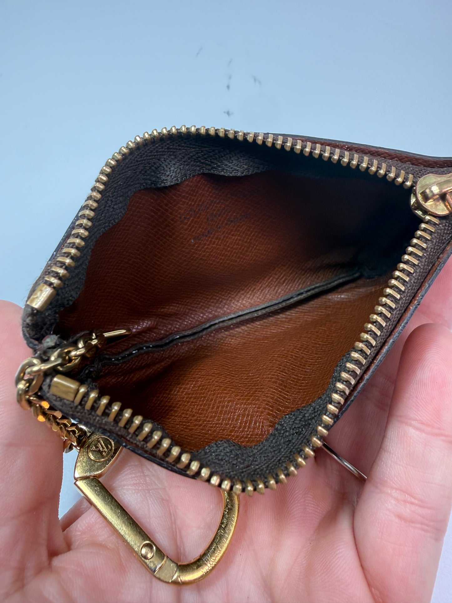 Louis Vuitton Monogram Coated Canvas Key Cles CA0091