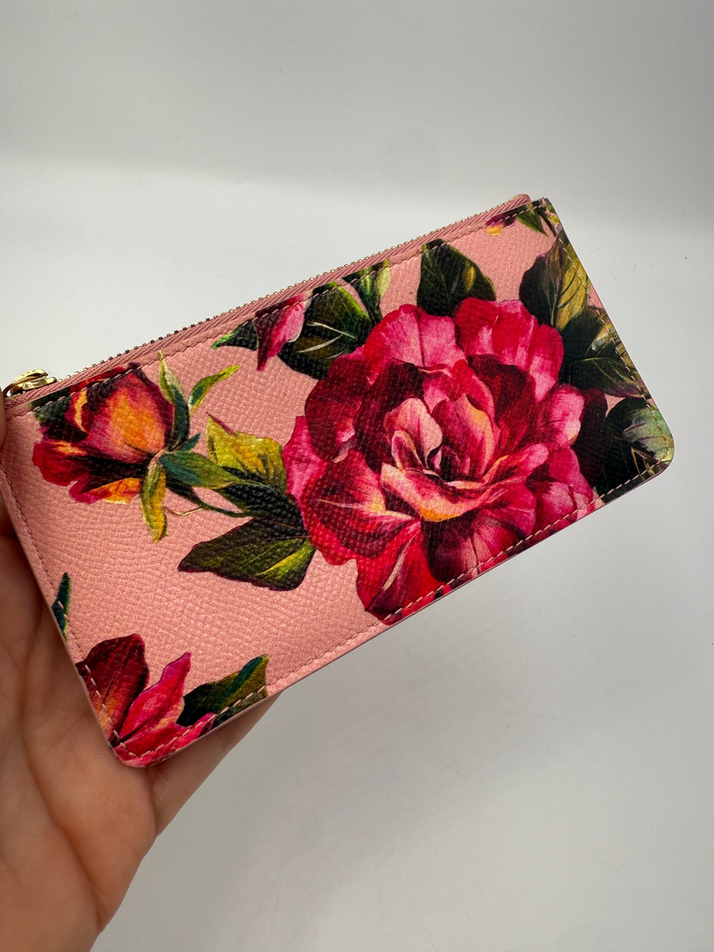 Dolce & Gabanna Black Long Wallet 3 Piece Set