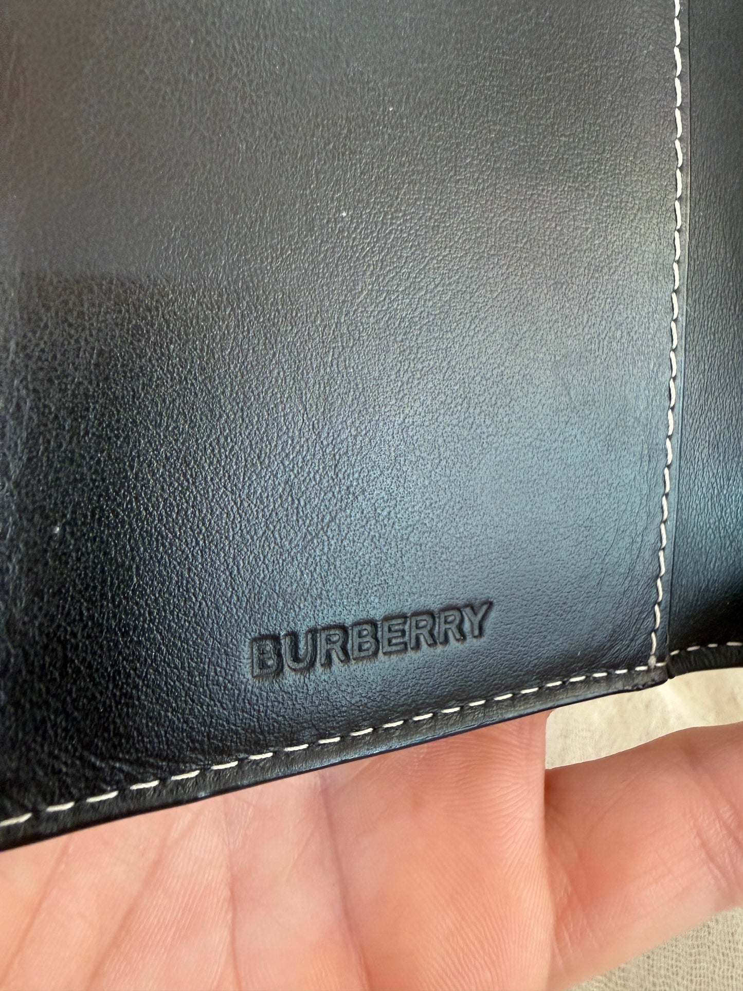 Burberry Nova Check Coated Canvas Pocket Organizer