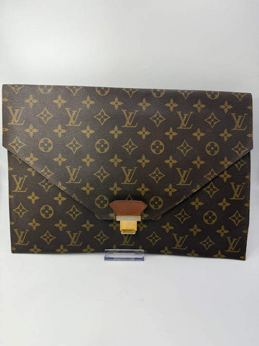 Louis Vuitton Monogram Envelope Document Holder