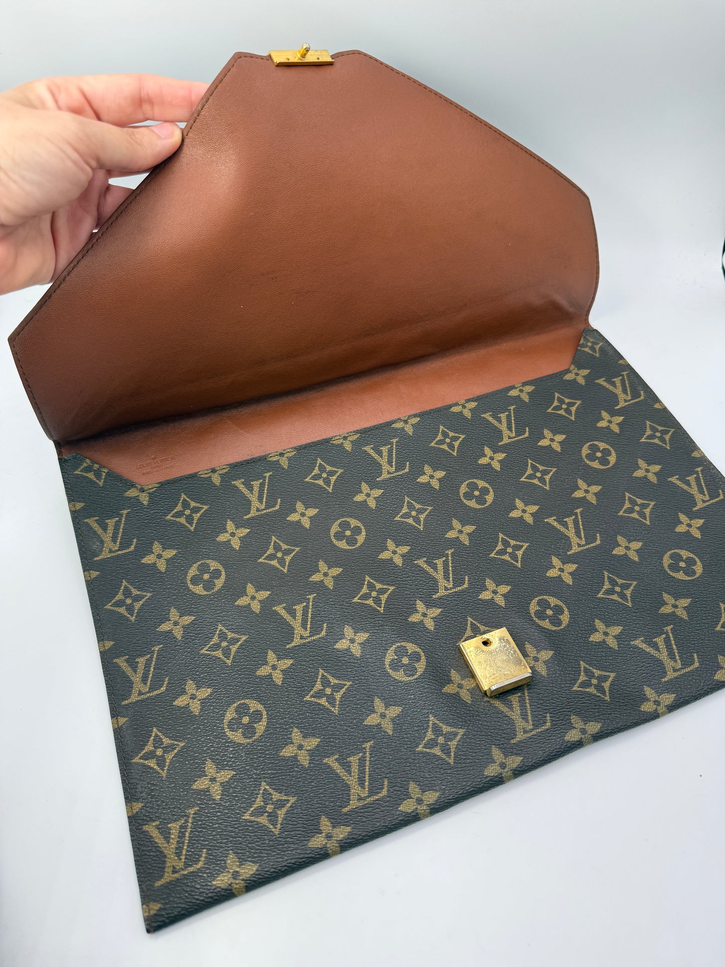 Louis Vuitton Monogram Envelope Document Holder