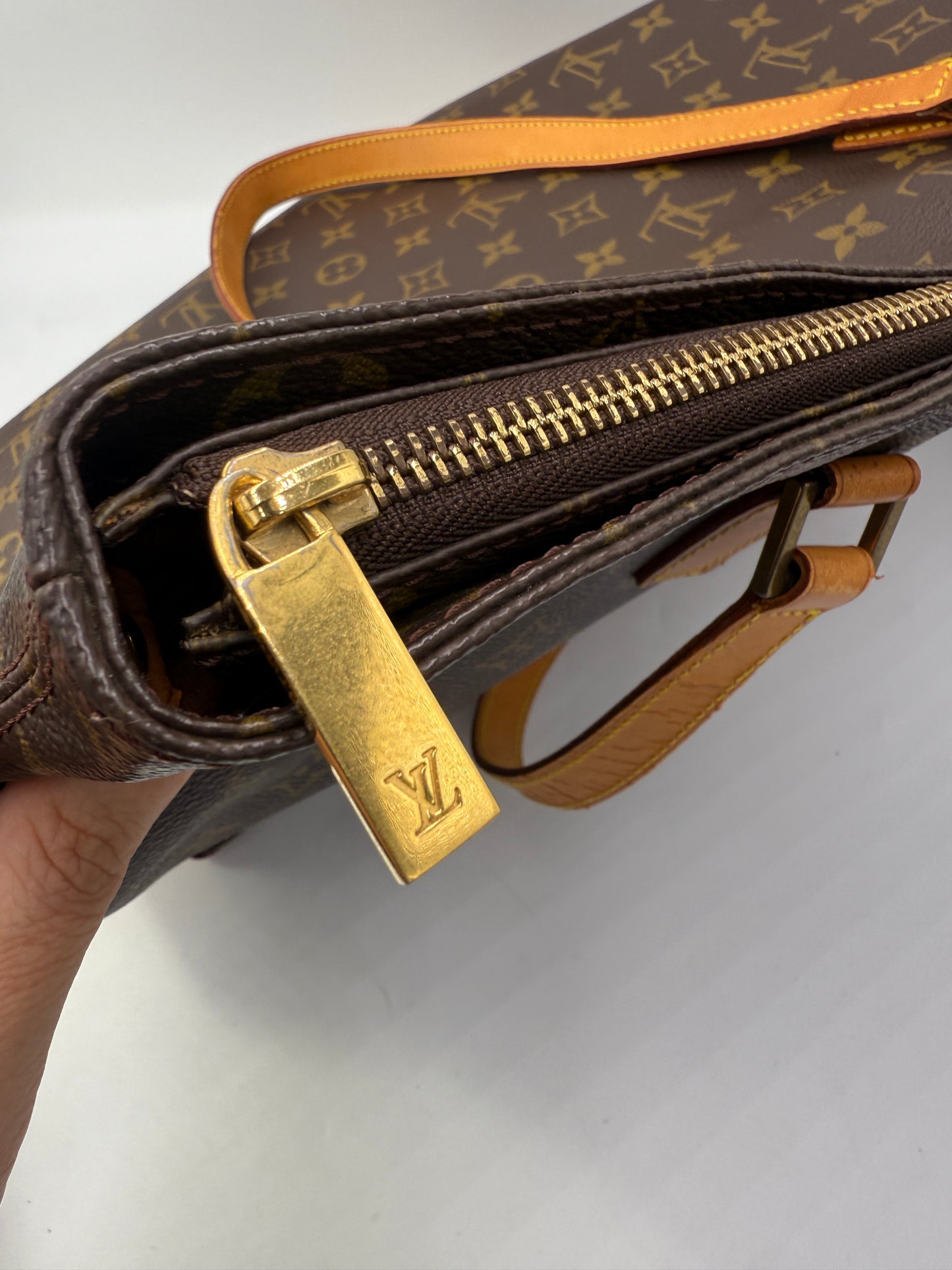 Louis Vuitton Monogram Cabas Mezzo Tote TH1001