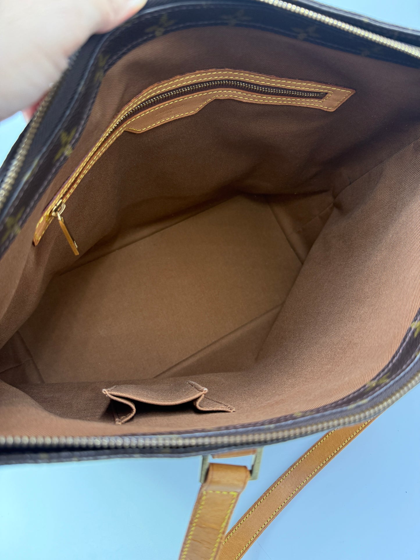 Louis Vuitton Monogram Cabas Mezzo Tote TH1001