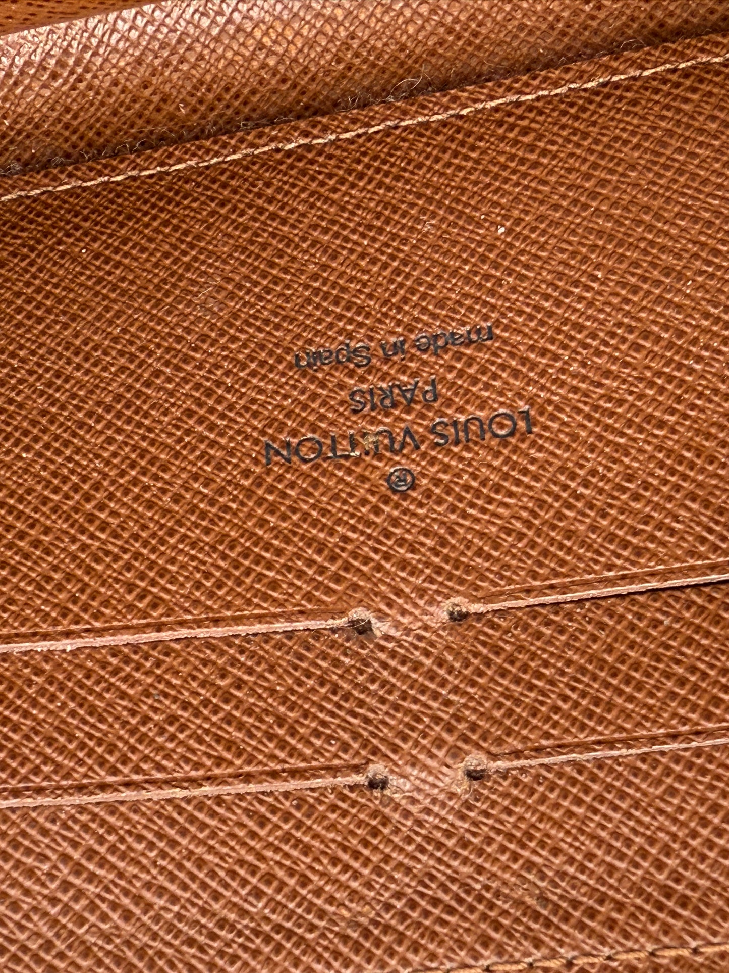 Louis Vuitton Monogram Long Zippy Wallet CA3130