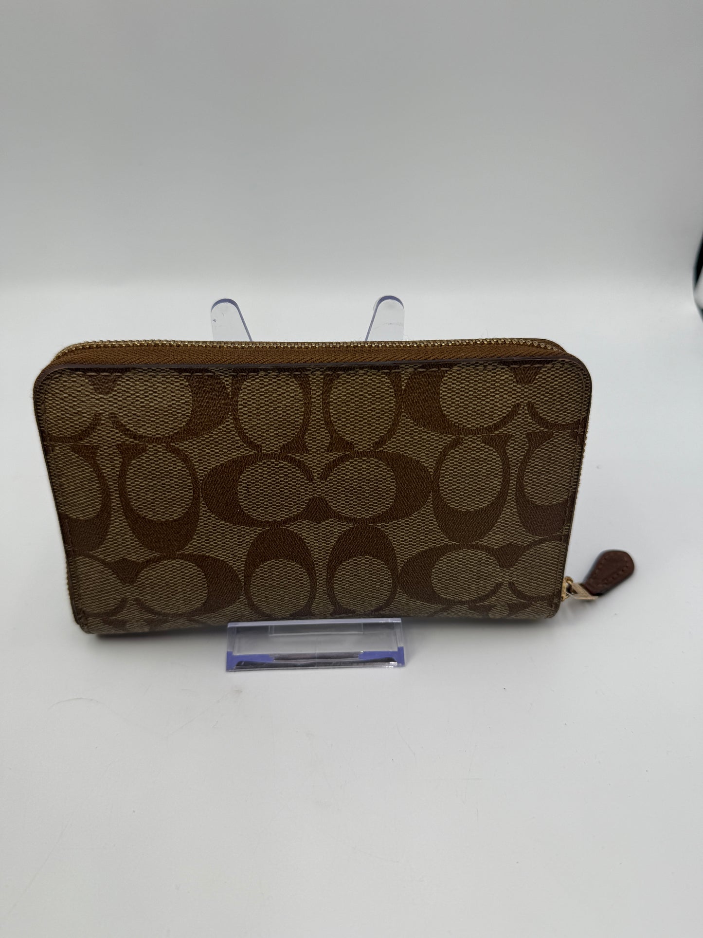 Coach Serena Beige Brown Crossbody with Wallet