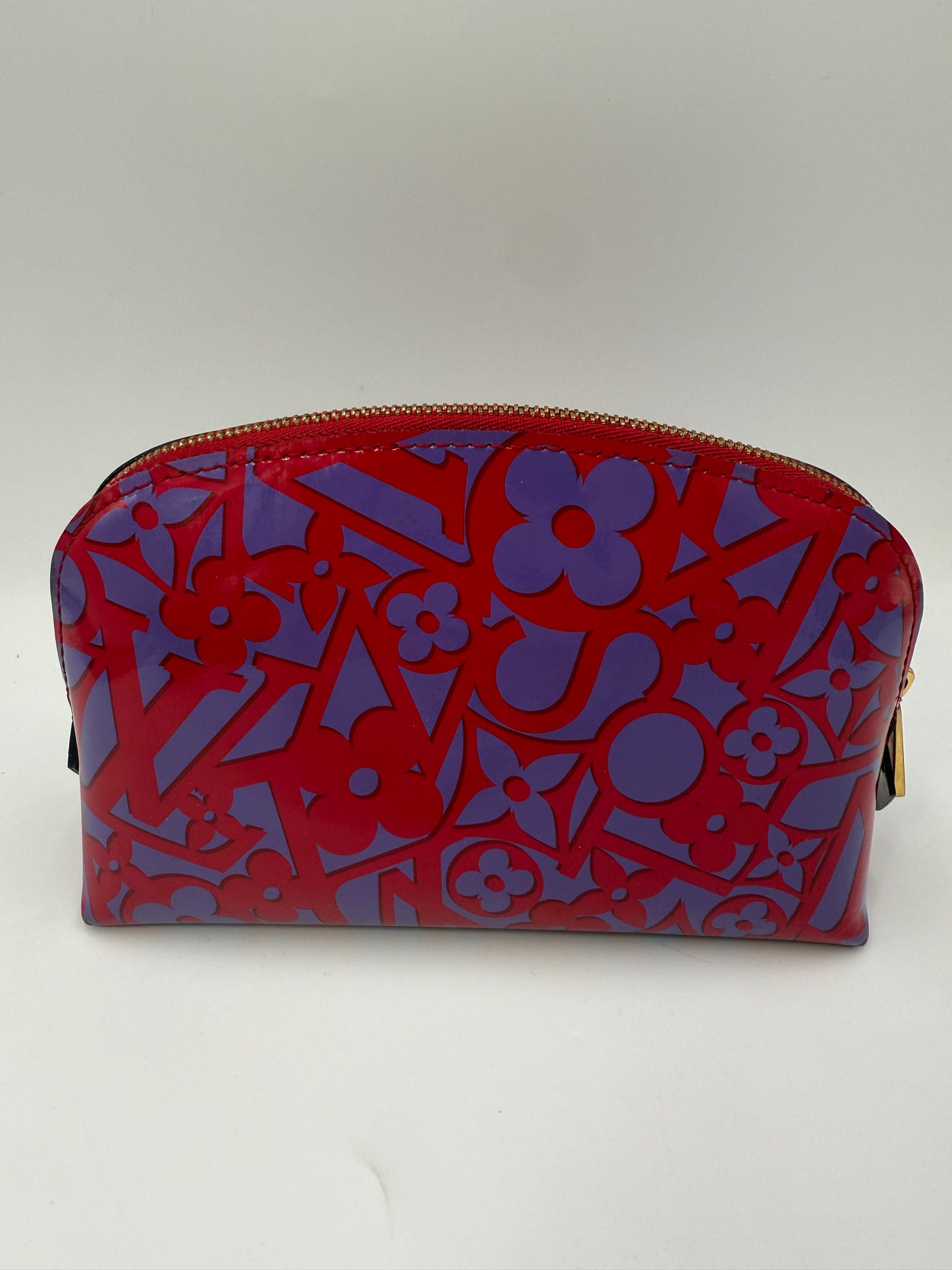 Louis Vuitton Vernis Sweet Monogram Cosmestic Pouch CA4123