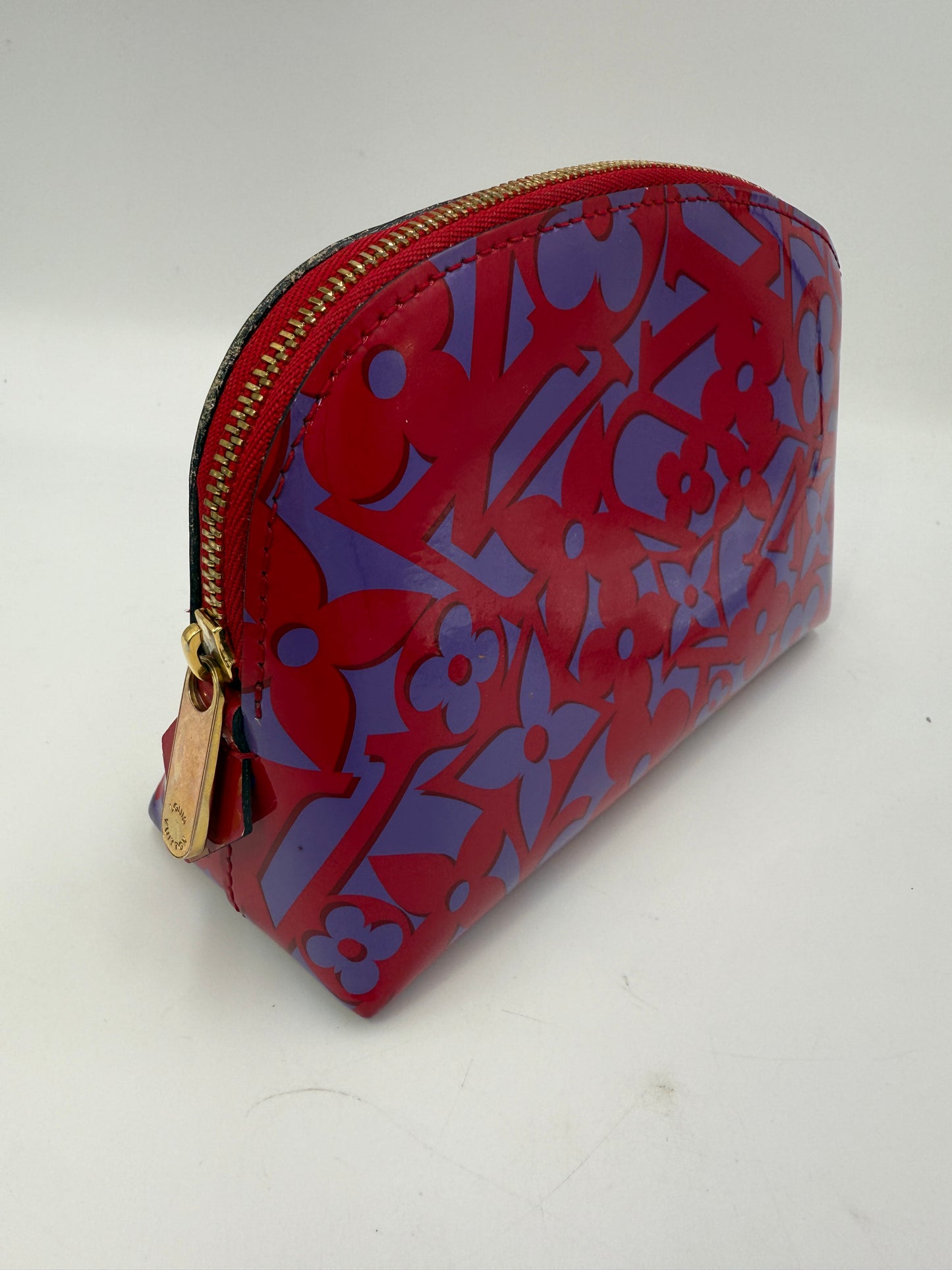 Louis Vuitton Vernis Sweet Monogram Cosmestic Pouch CA4123