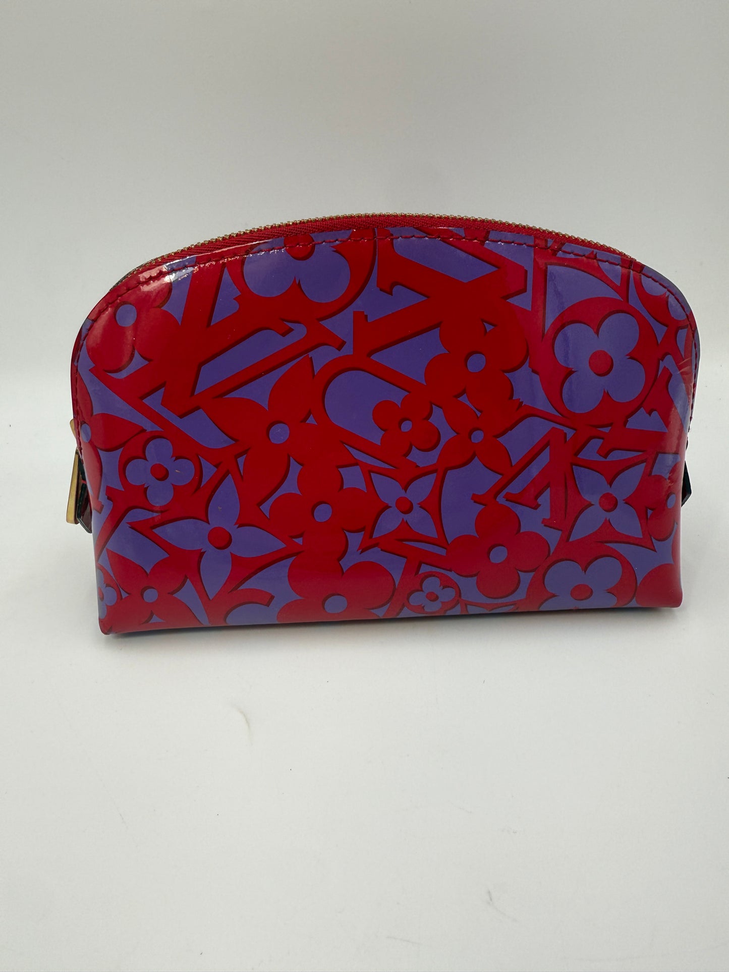 Louis Vuitton Vernis Sweet Monogram Cosmestic Pouch CA4123