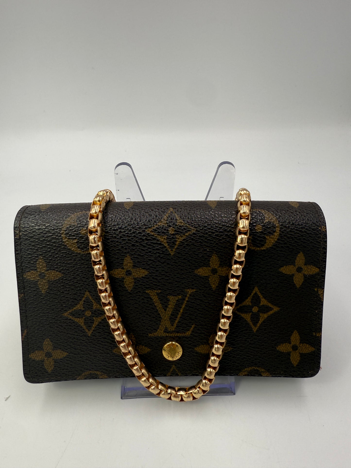 Louis Vuitton Monogram Porte Monnaie Tresor Wallet SP0063