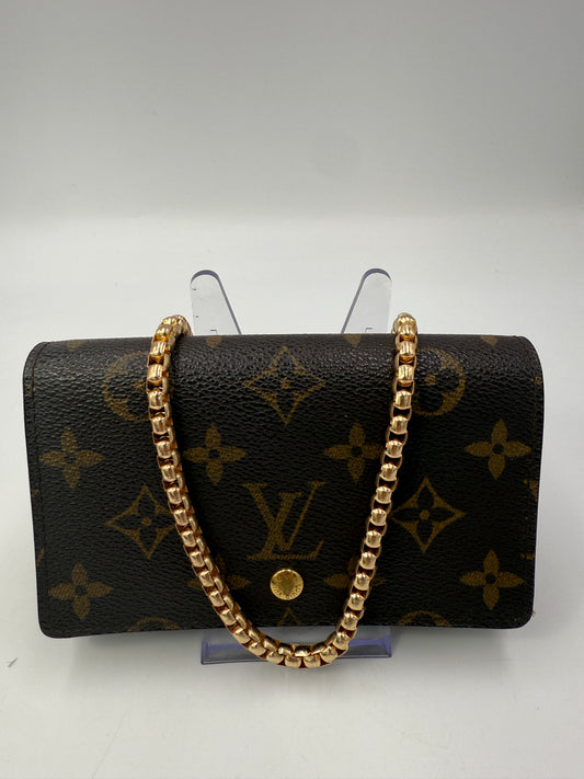 Louis Vuitton Monogram Porte Monnaie Tresor Wallet SP0063
