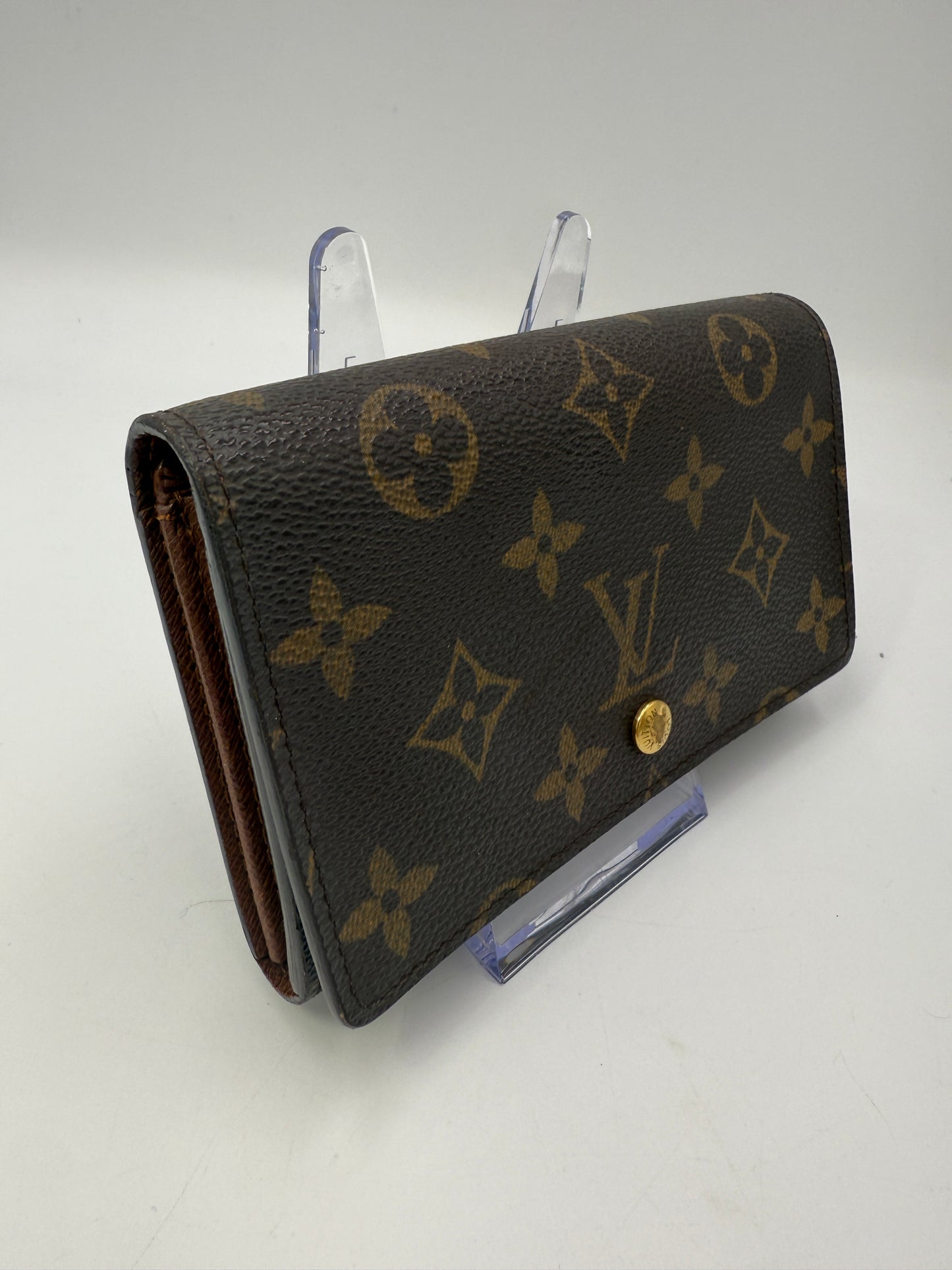 Louis Vuitton Monogram Porte Monnaie Tresor Wallet SP0063