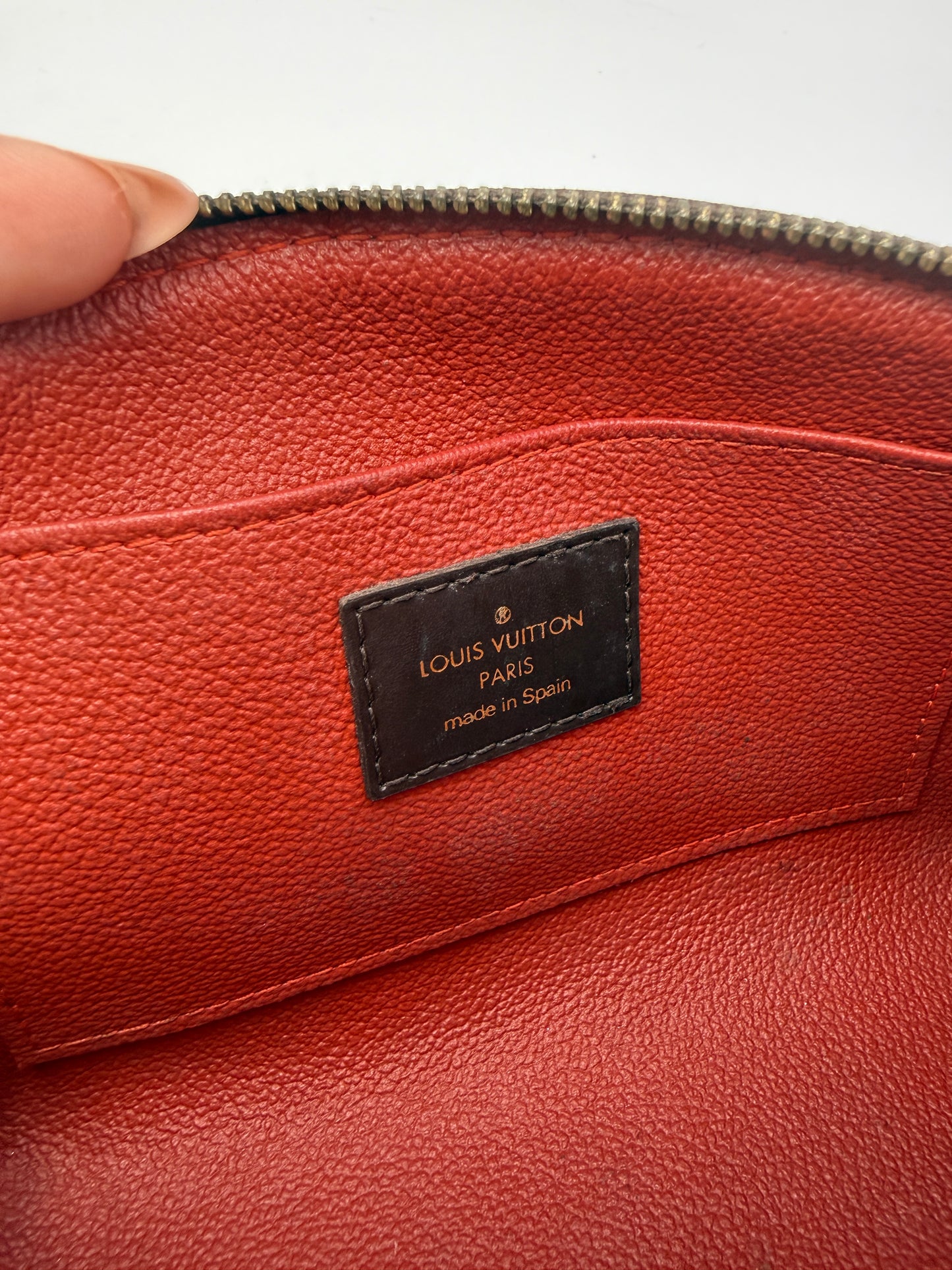 Louis Vuitton Damier Ebene Cosmetic Pouch