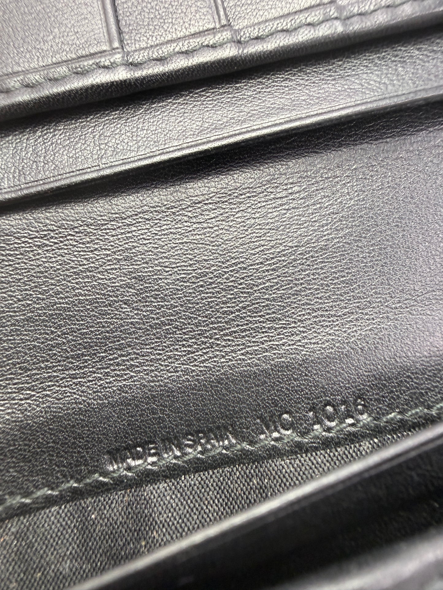 Christian Dior Black Trotter Saddle Long Wallet