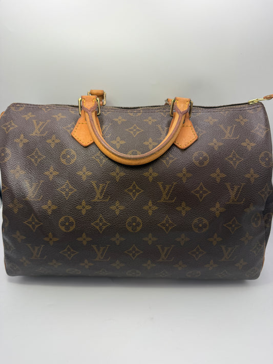 Louis Vuitton Monogram Coated Canvas Speedy 35 cm SP0944