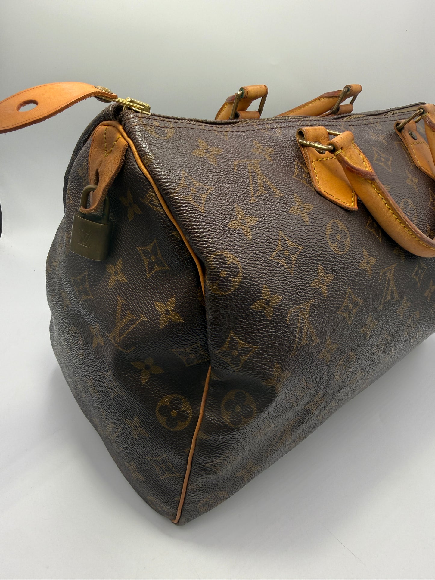 Louis Vuitton Monogram Coated Canvas Speedy 35 cm SP0944