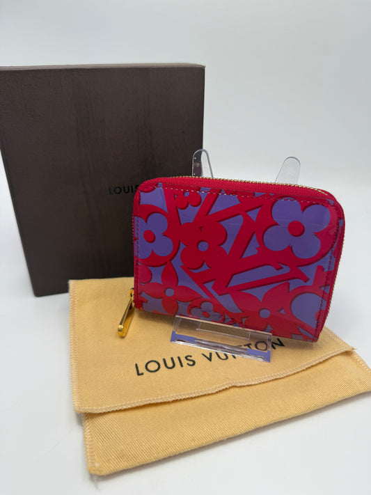 Louis Vuitton Vernis Sweet Monogram Compact Zippy TS4183