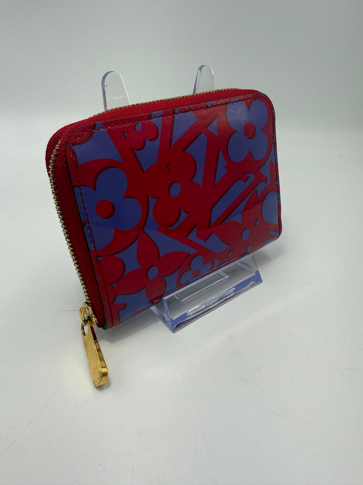 Louis Vuitton Vernis Sweet Monogram Compact Zippy TS4183