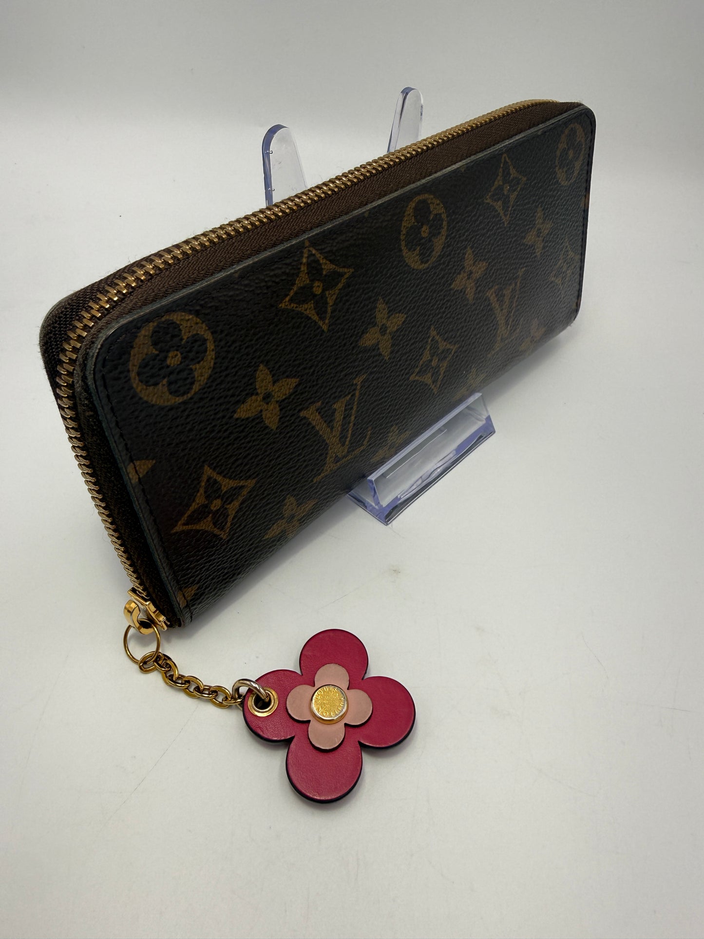 Louis Vuitton Monogram Pink Blooming Flower Clemence GI0169