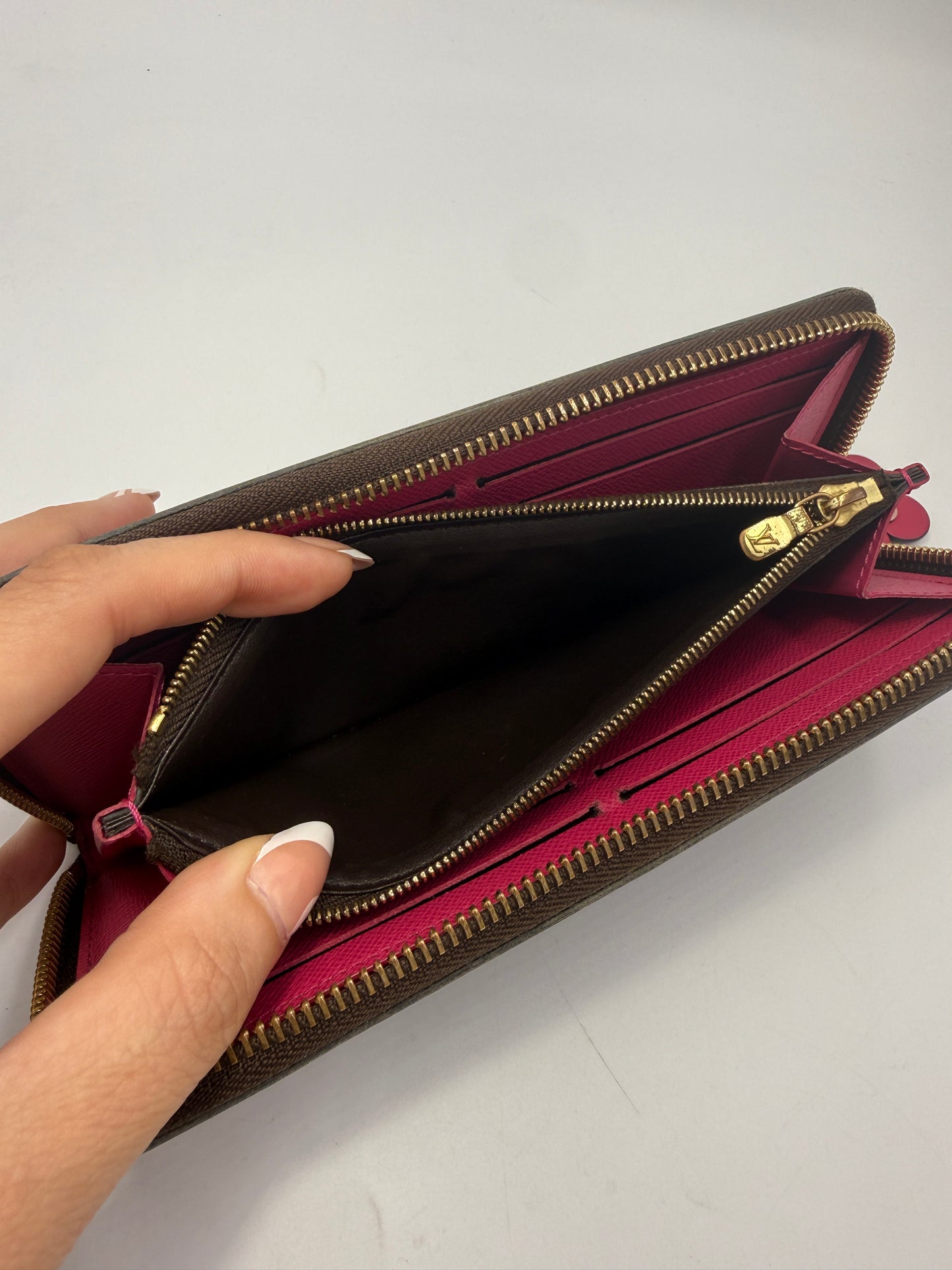 Louis Vuitton Monogram Pink Blooming Flower Clemence GI0169