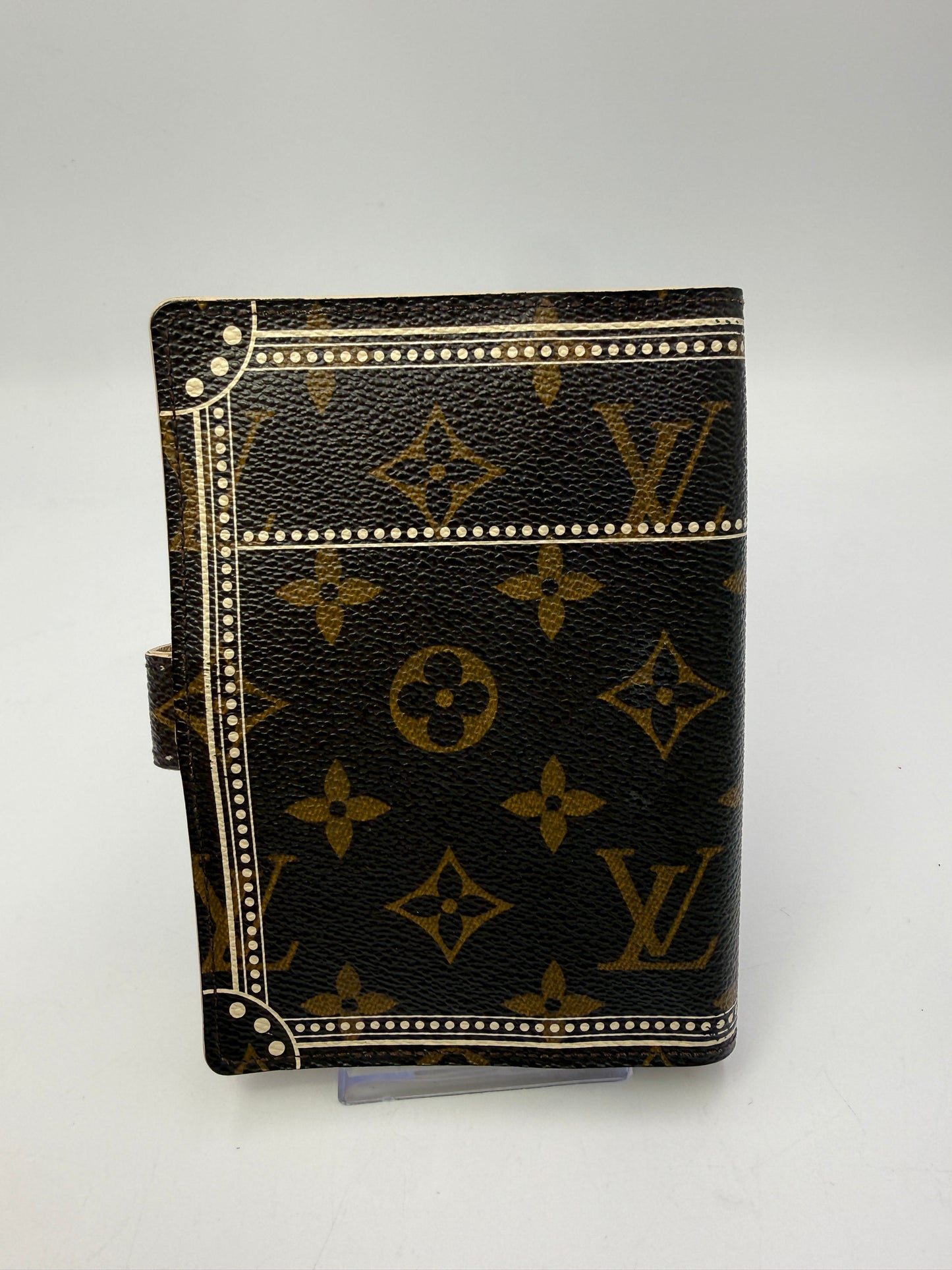 Louis Vuitton Monogram Coated Canvas Trunk Agenda PM SP2058
