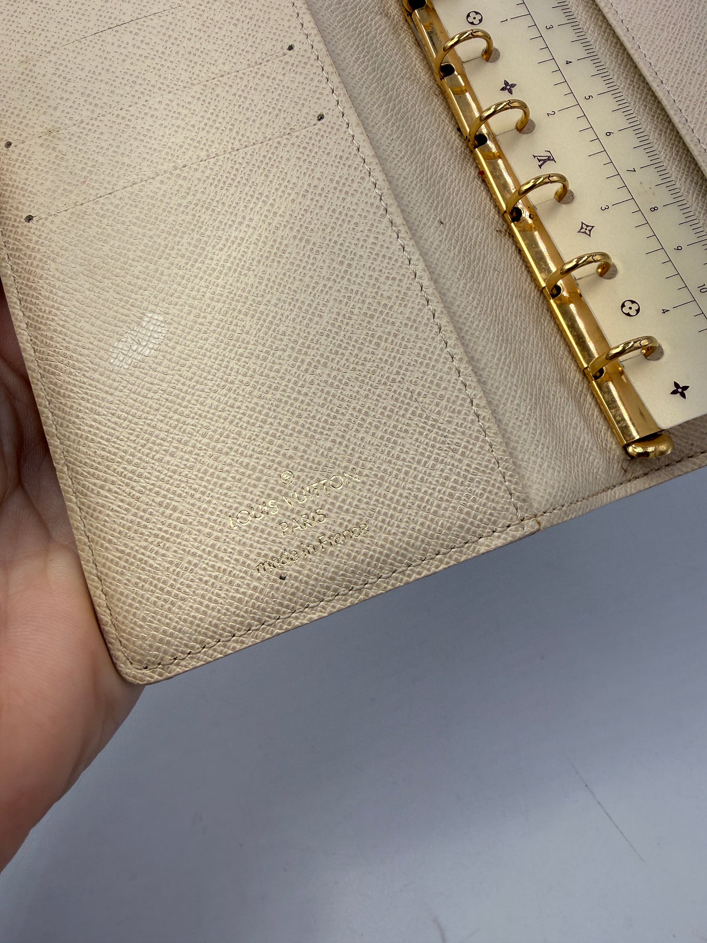 Louis Vuitton Monogram Coated Canvas Trunk Agenda PM SP2058