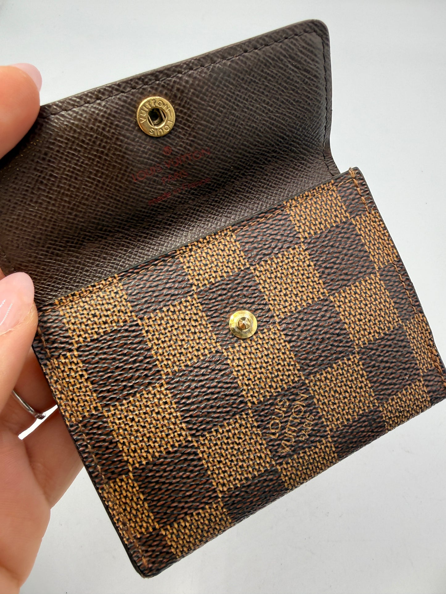 Louis Vuitton Damier Ebene Ludlow Compact Wallet CT1015